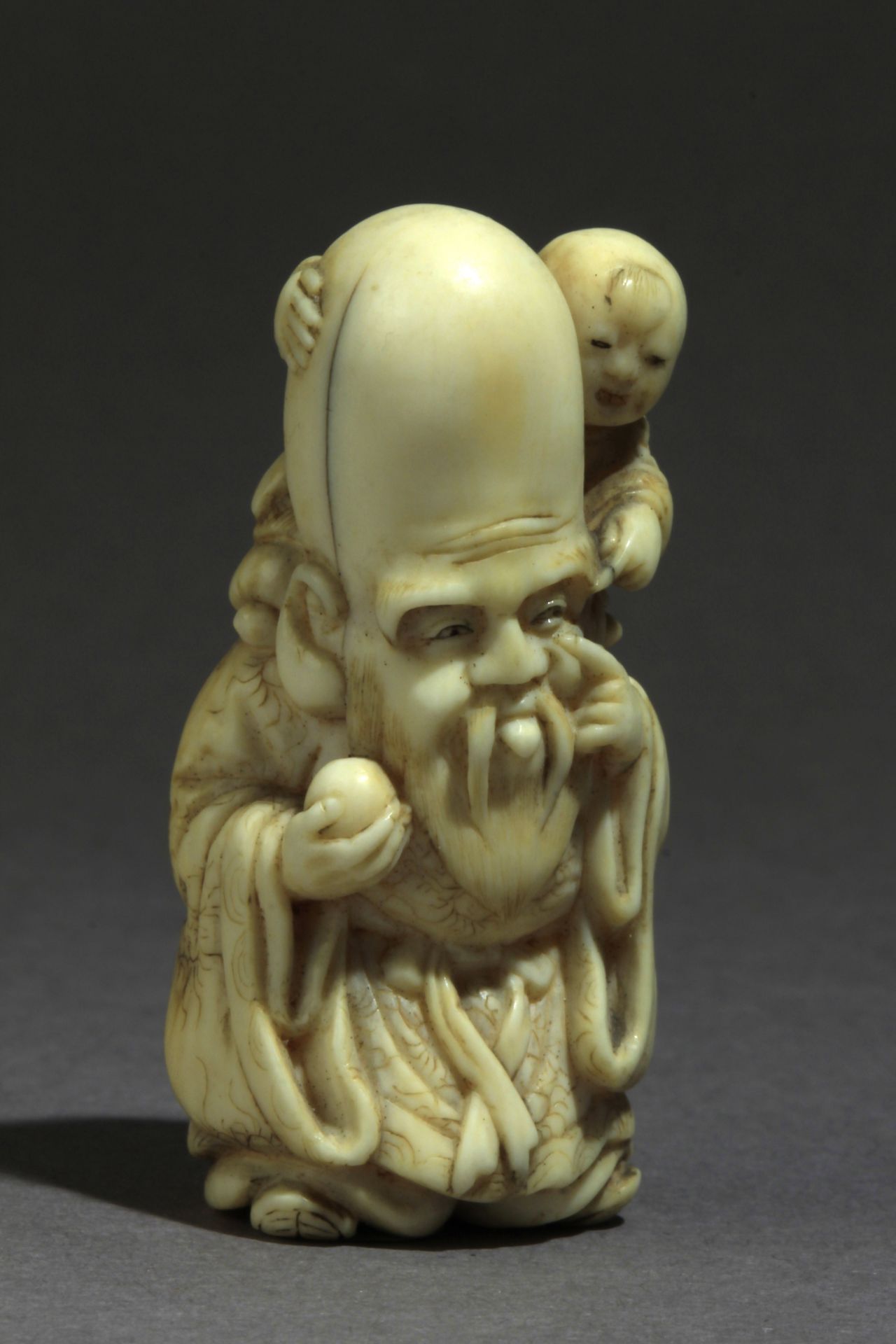 A late 19th century Japanese netsuke from Meiji period