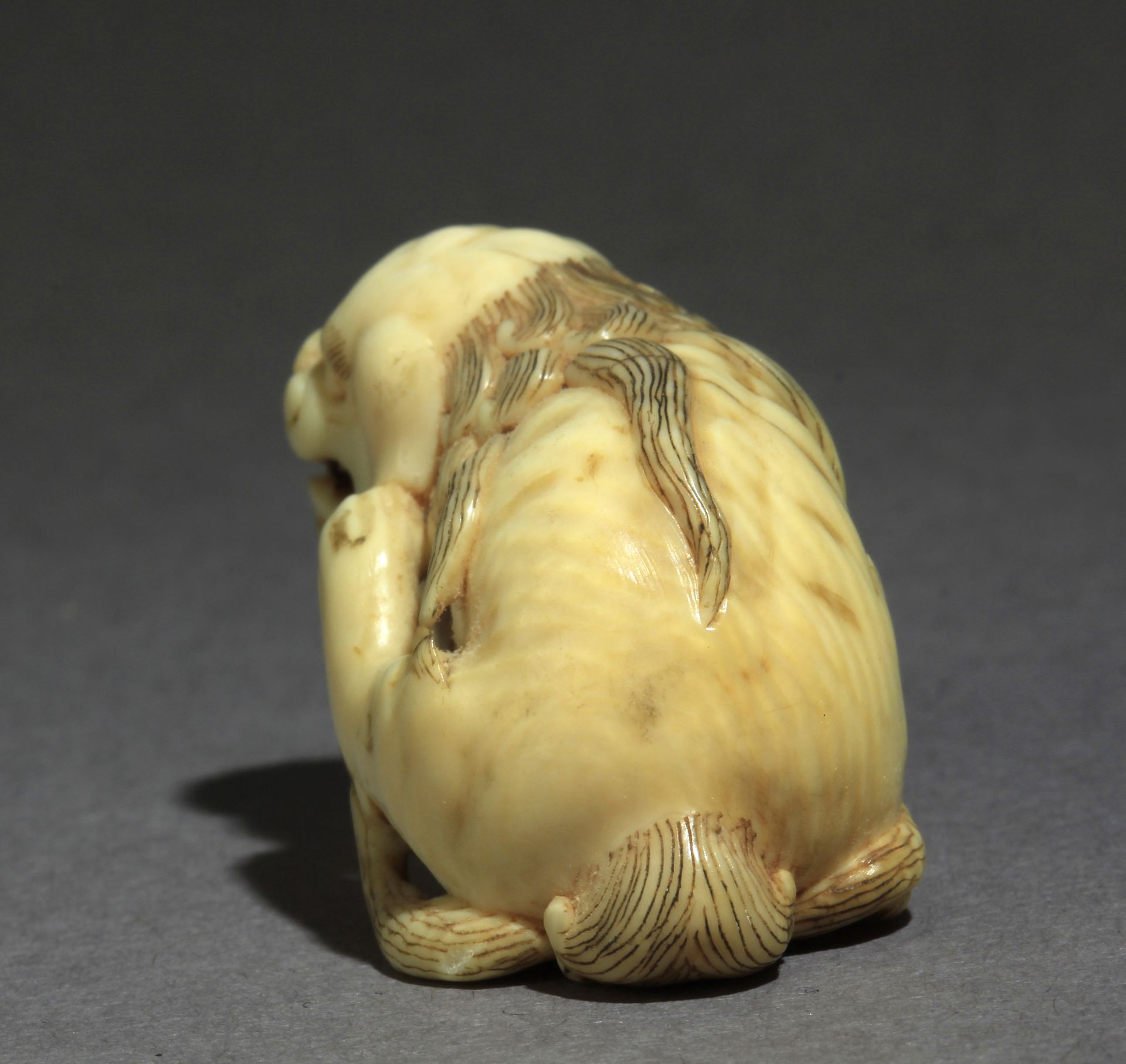 An early 19th century Japanese netsuke from Edo period - Bild 3 aus 8