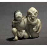 A mid 19th century Japanese netsuke from Edo period