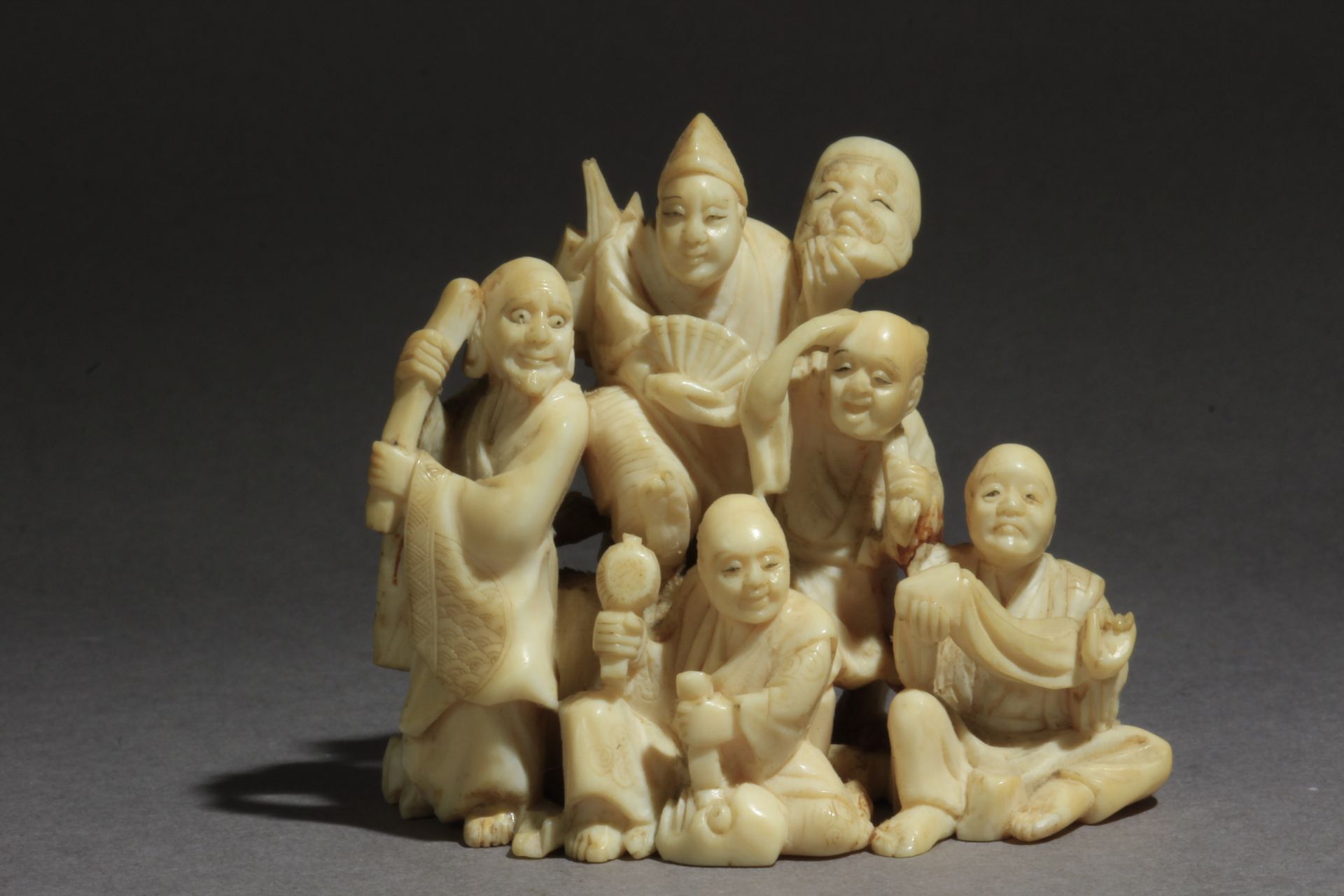 A late 19th century Japanese netsuke from Meiji period