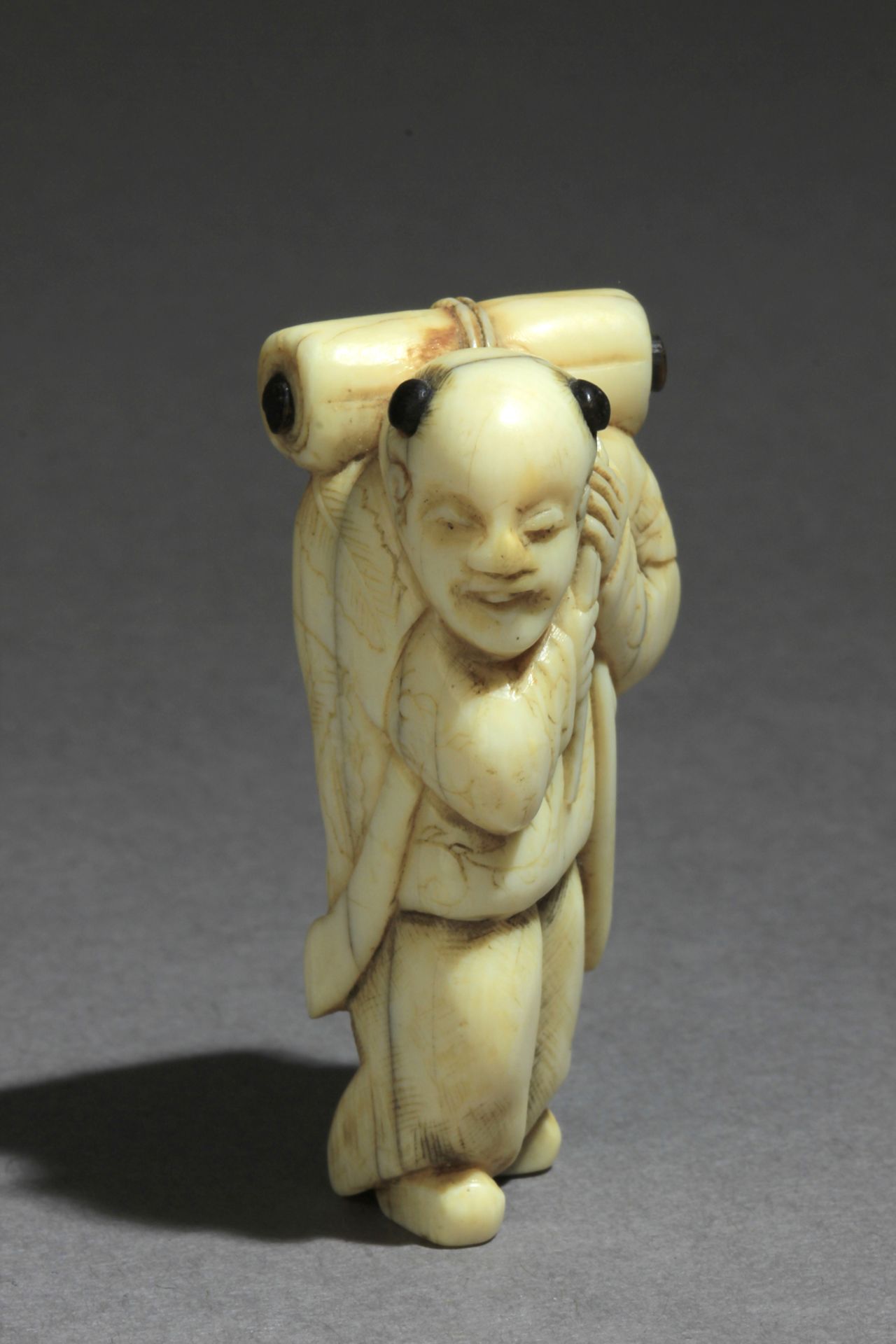 An 18th century Japanese netsuke from Edo period