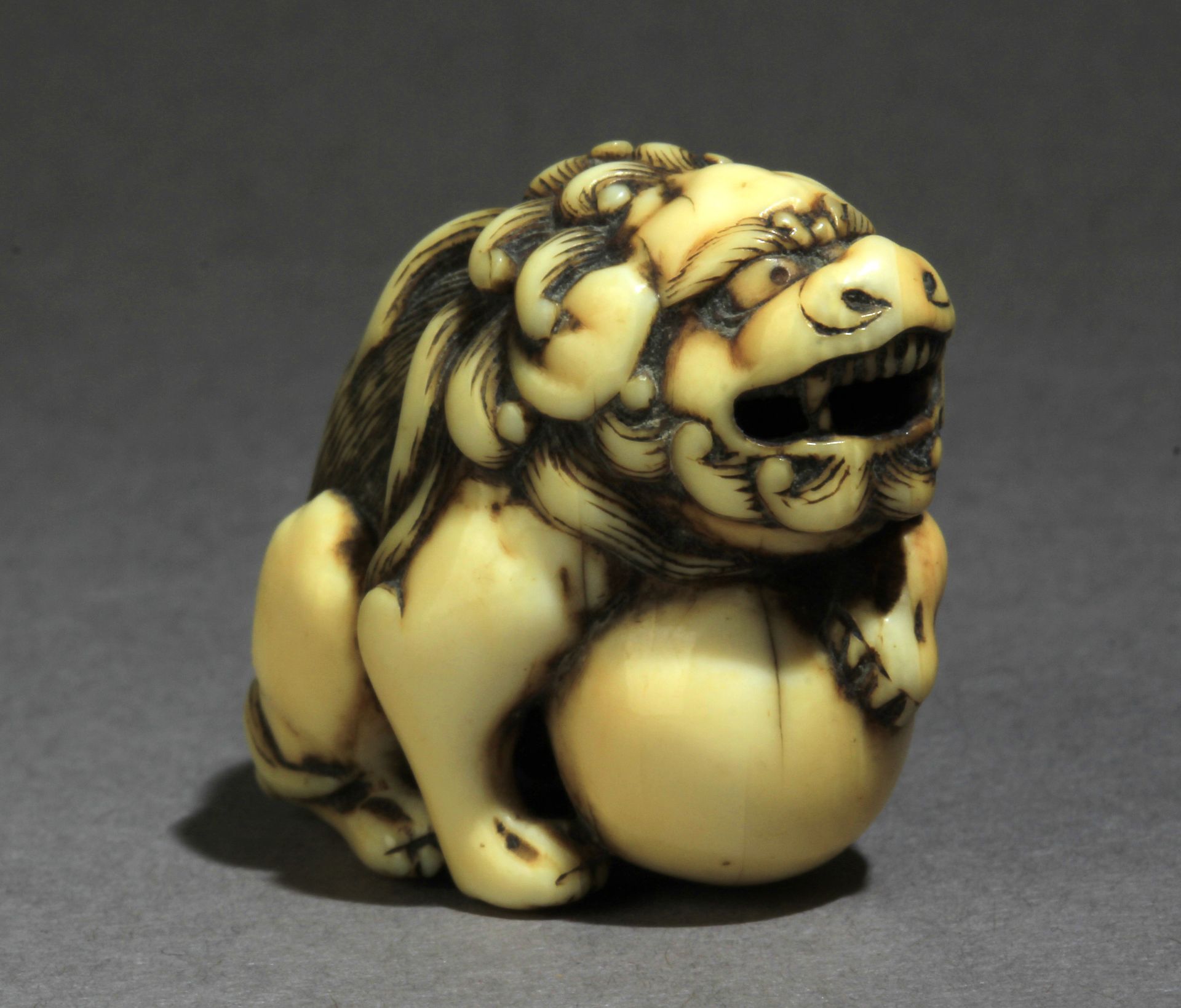 An 18th century Japanese netsuke from Edo period