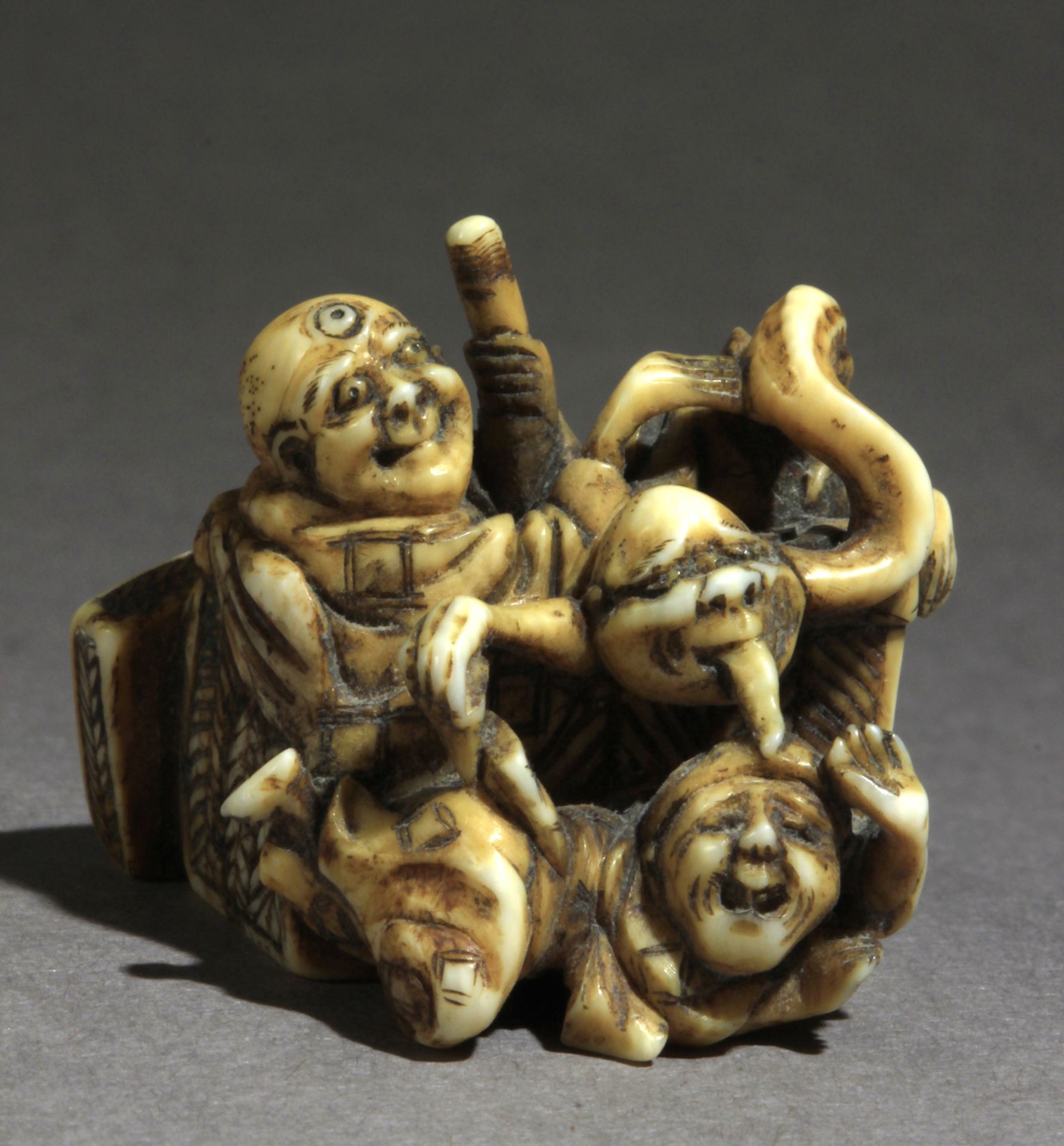 An early 19th century Japanese netsuke from Edo period