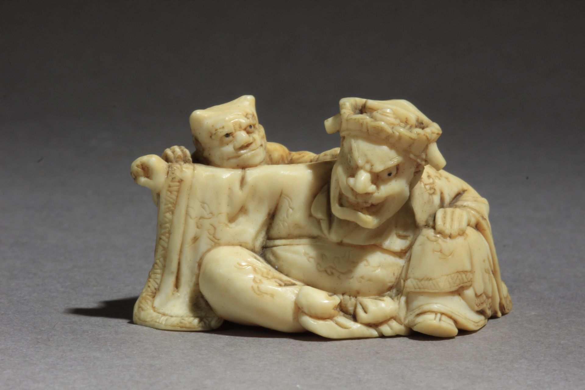 A mid 19th century Japanese netsuke from Edo period