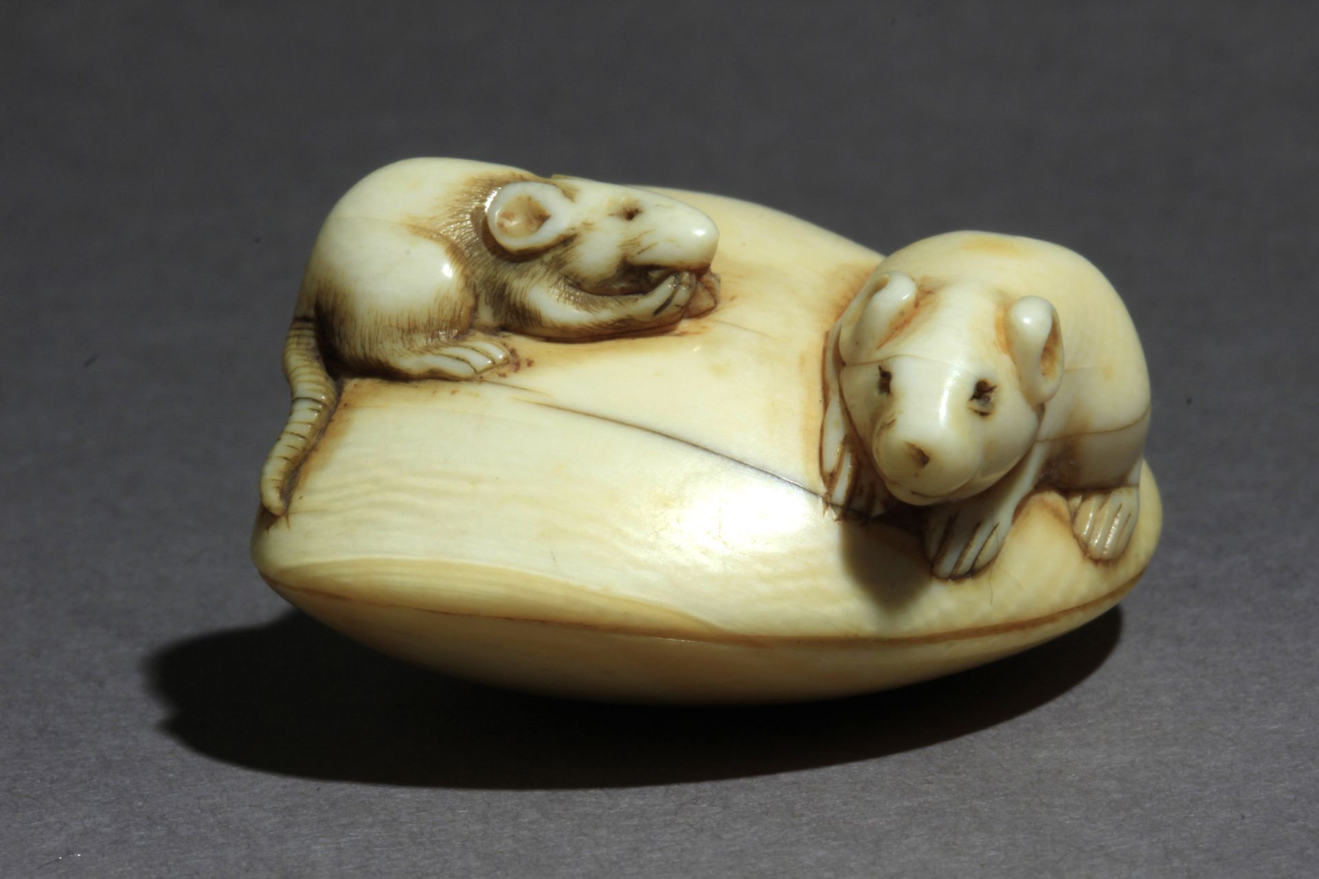 A late 18th century Japanese netsuke from Edo period