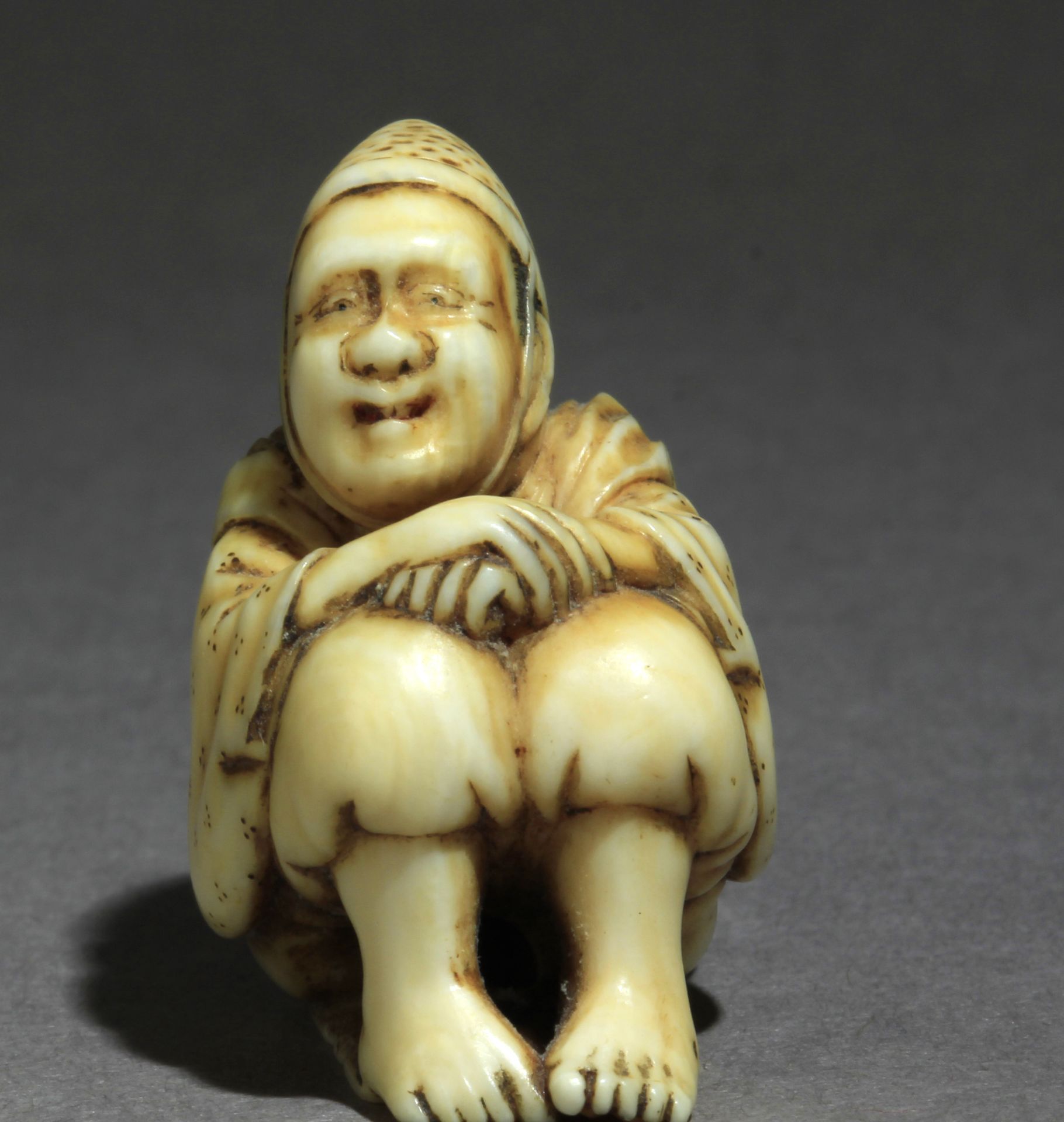 A mid 19th century Japanese netsuke from Edo period - Bild 2 aus 10