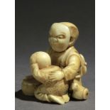 A mid 19th century Japanese netsuke from Edo-Meiji period