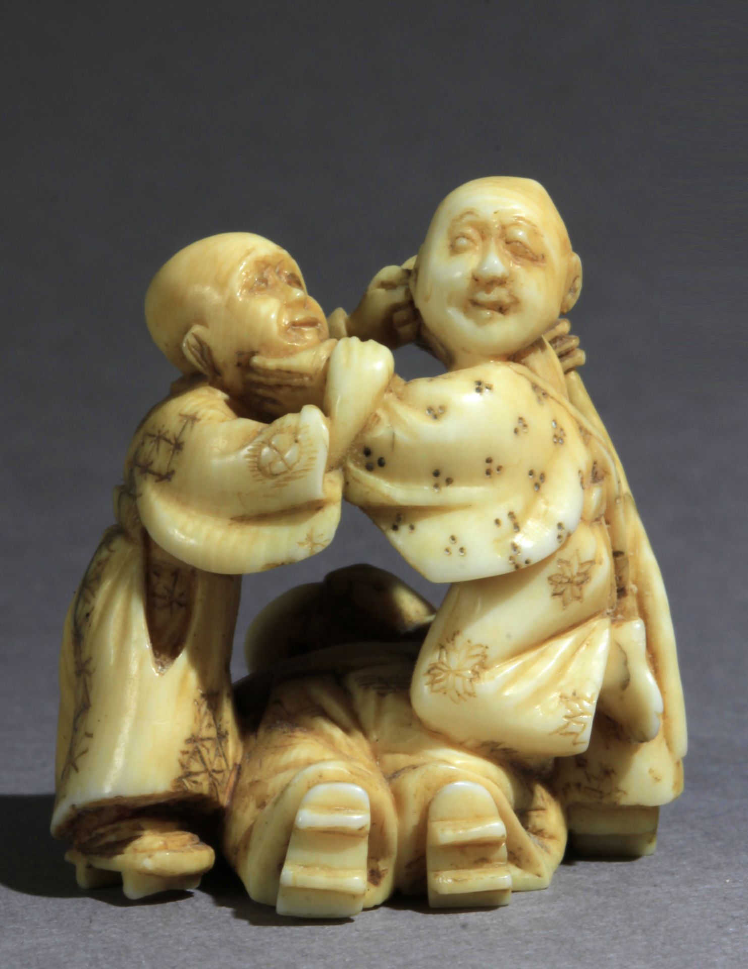 A Japanese netsuke circa 1860-1880 from Meiji period