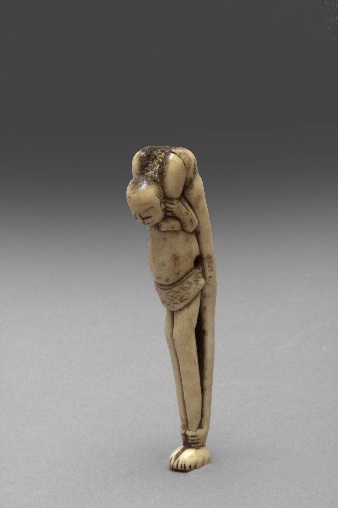 An 18th century Japanese netsuke from Edo period