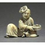 A mid 19th century Japanese netsuke from Meiji period.