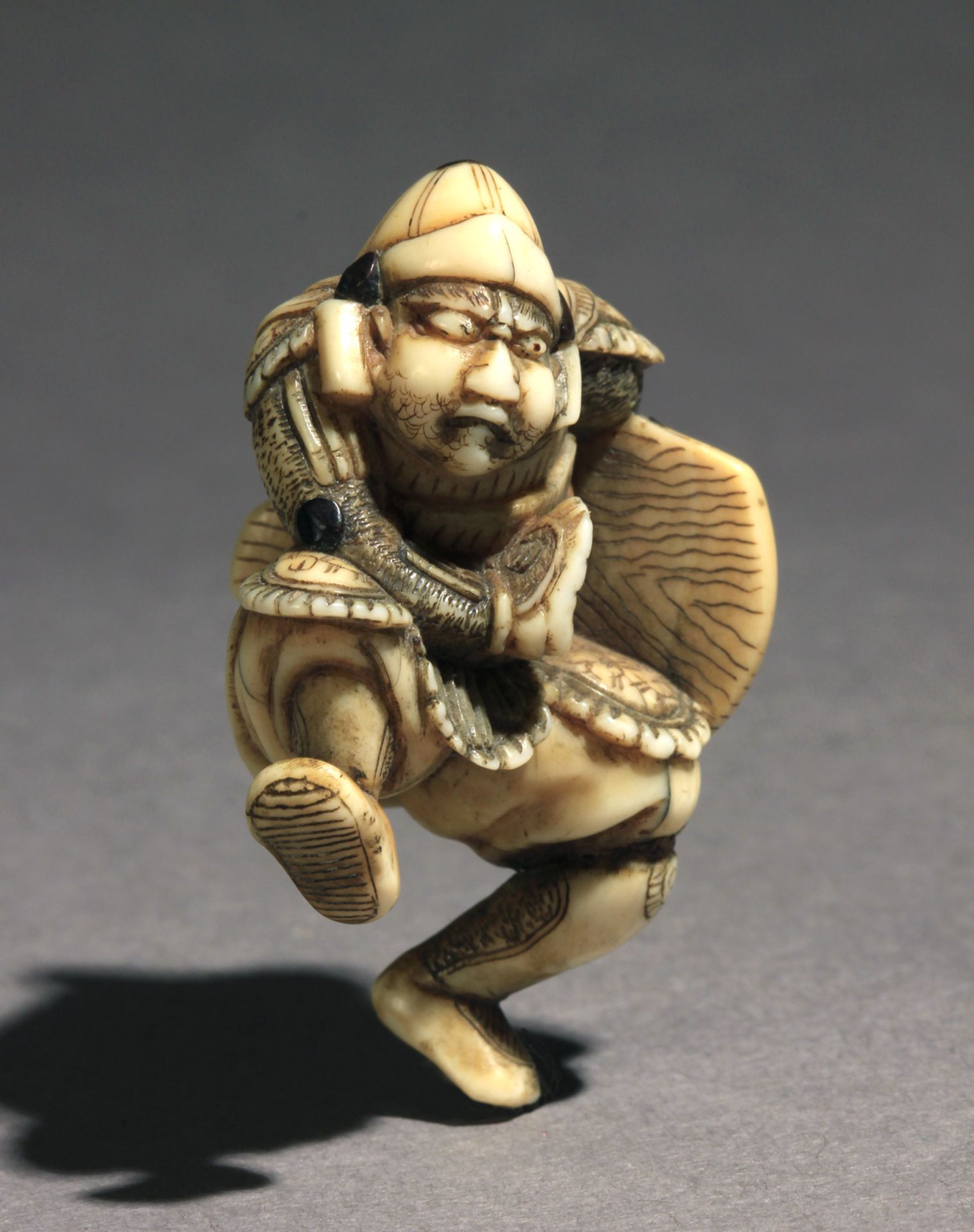 A late 18th century Japanese netsuke