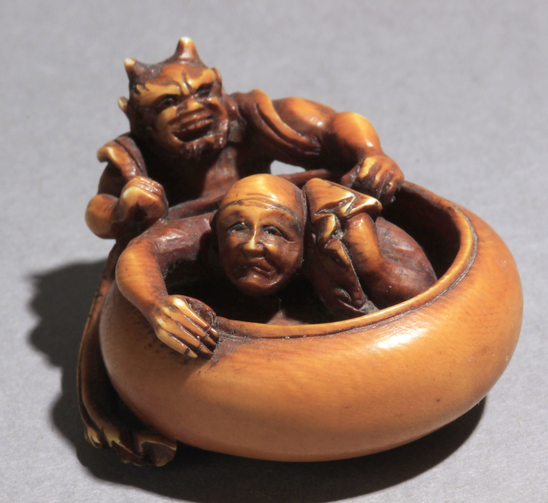 A 19th century Japanese netsuke from Meiji period