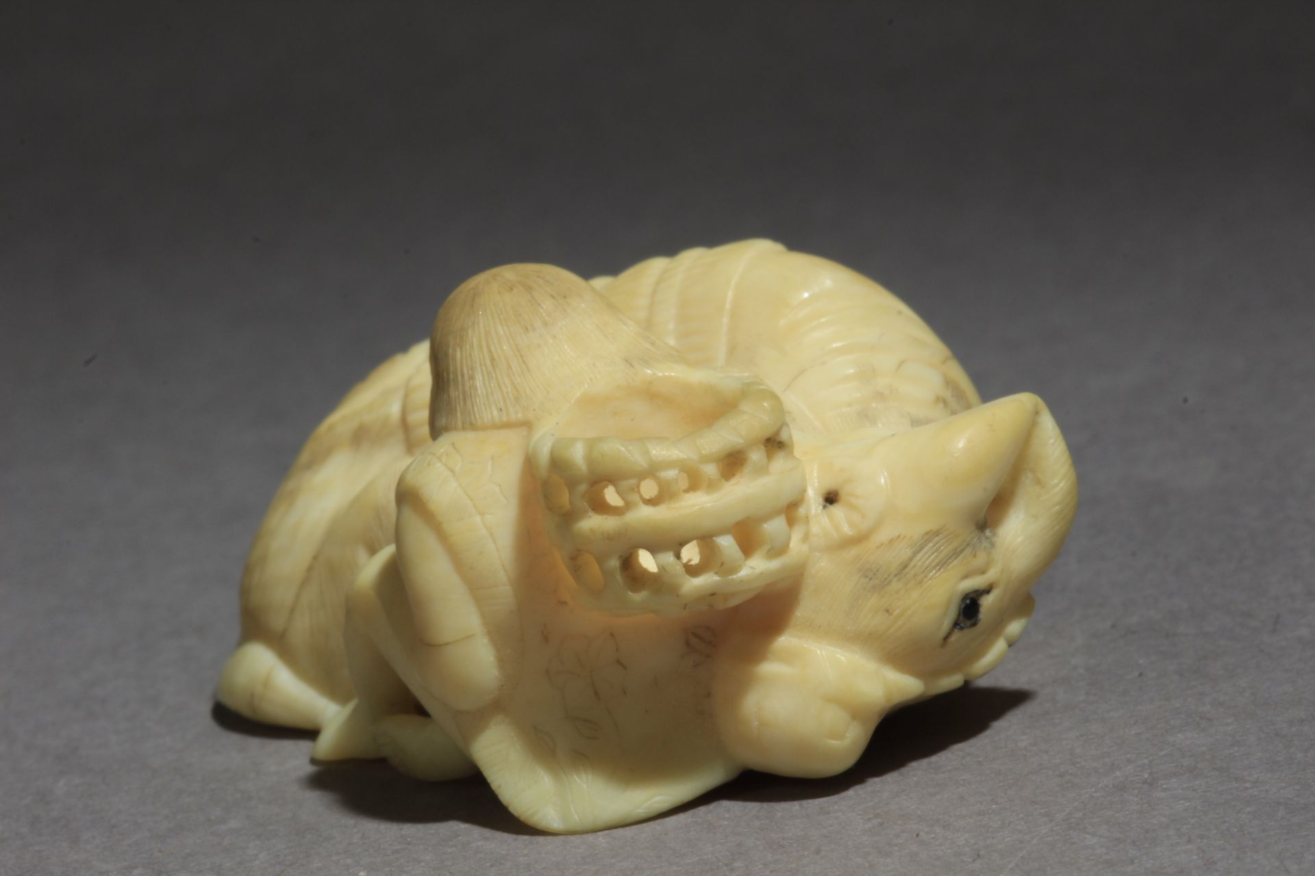 A 19th century Japanese netsuke from Meiji period