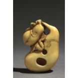 An 18th century Japanese netsuke from Edo period