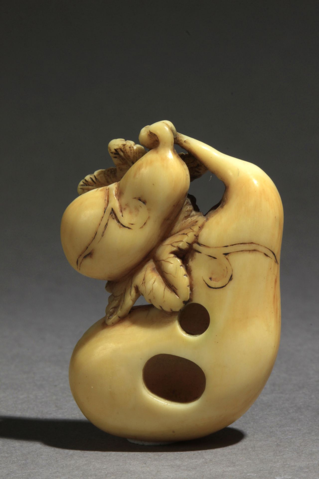 An 18th century Japanese netsuke from Edo period