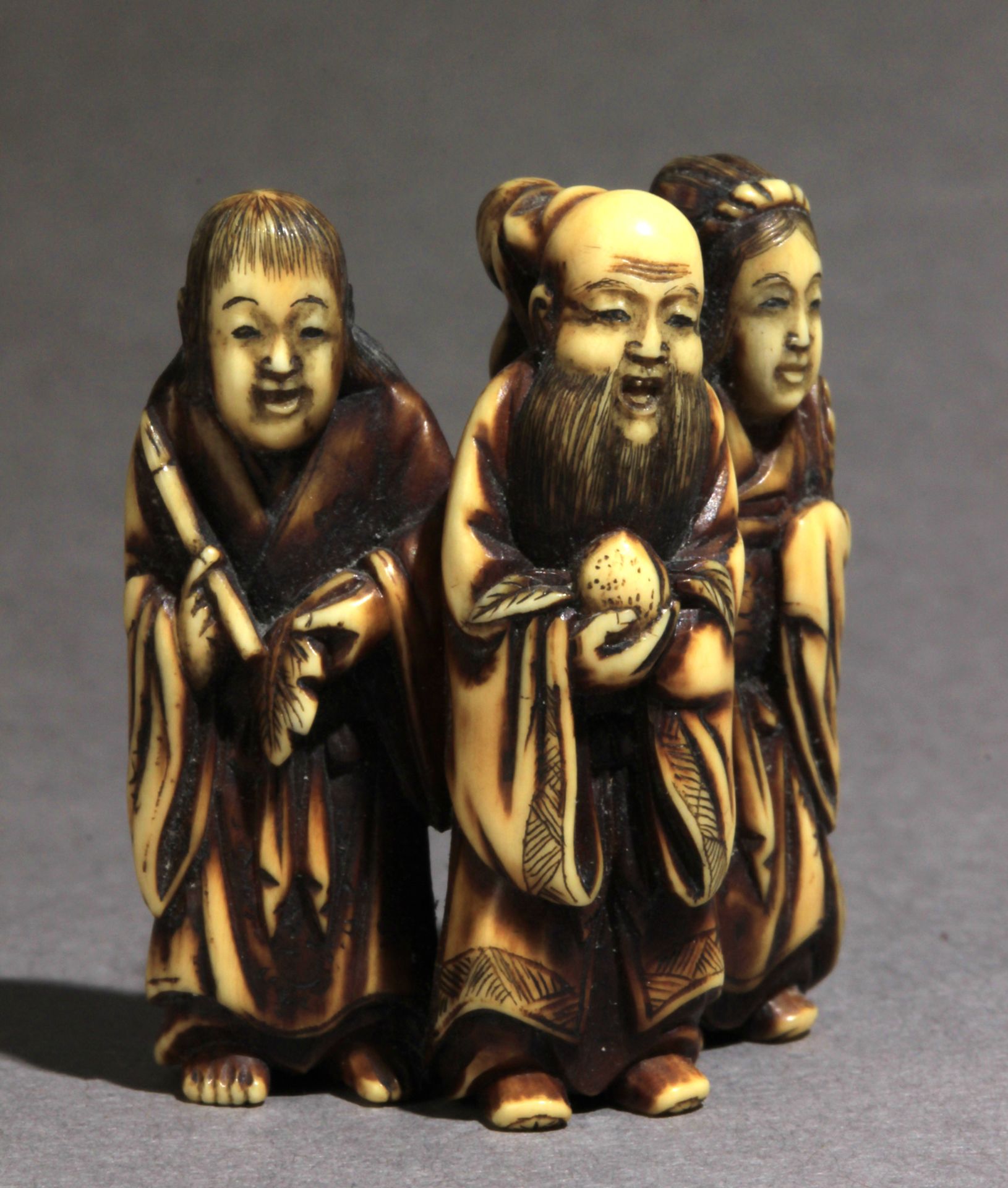 A mid 19th century Japanese netsuke from Edo-Meiji period