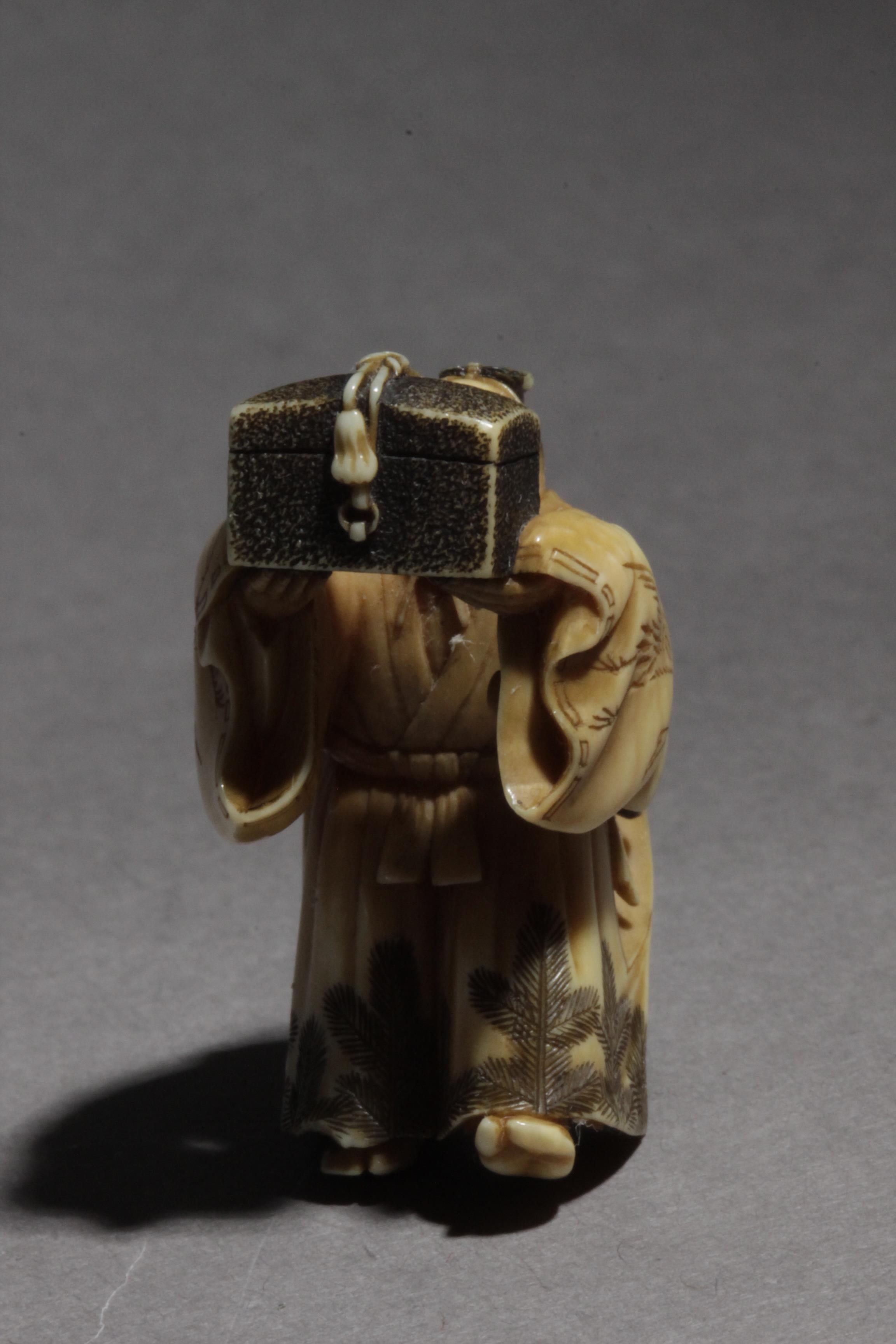 A 19th century Japanese netsuke from Meiji period - Image 2 of 15