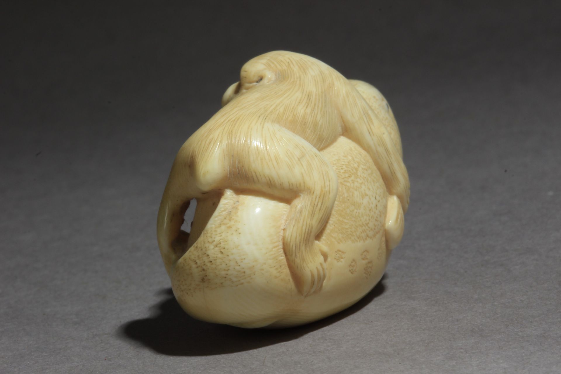 A 19th century Japanese netsuke - Image 6 of 9