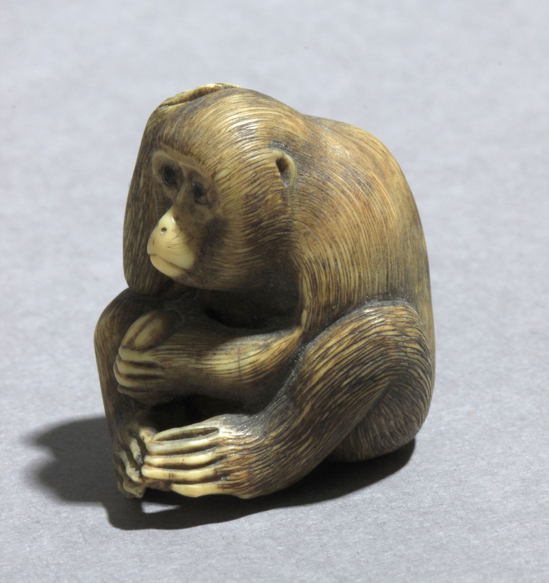 A mid 19th century Japanese netsuke from Meiji period - Image 3 of 7