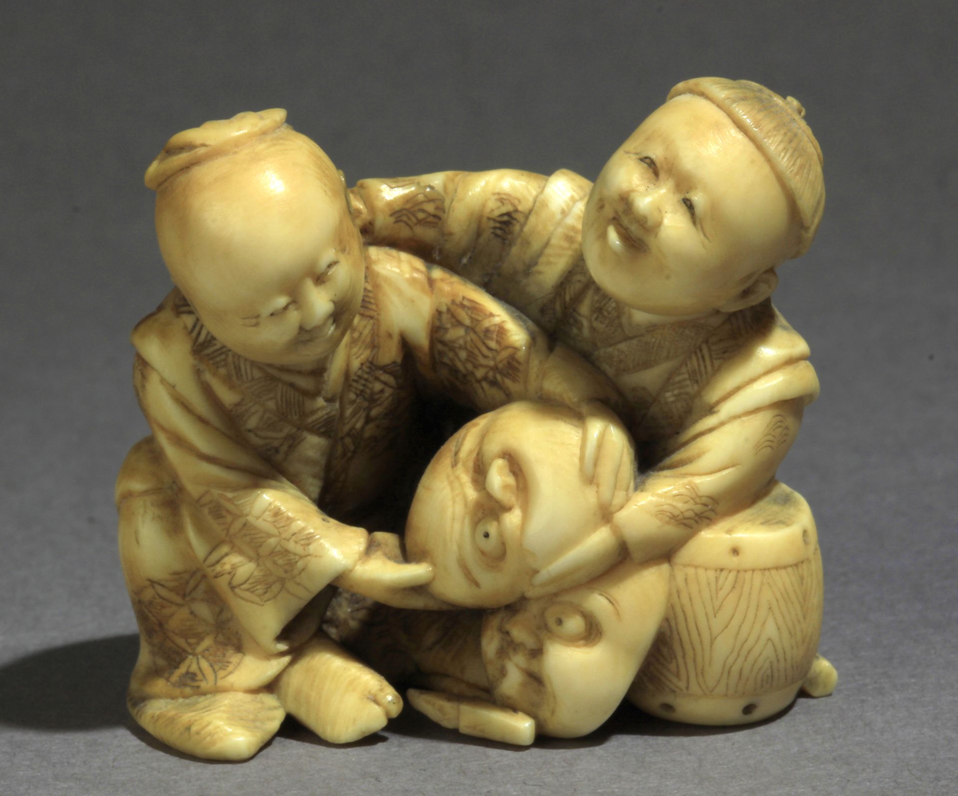 A mid 19th century Japanese netsuke from Meiji period