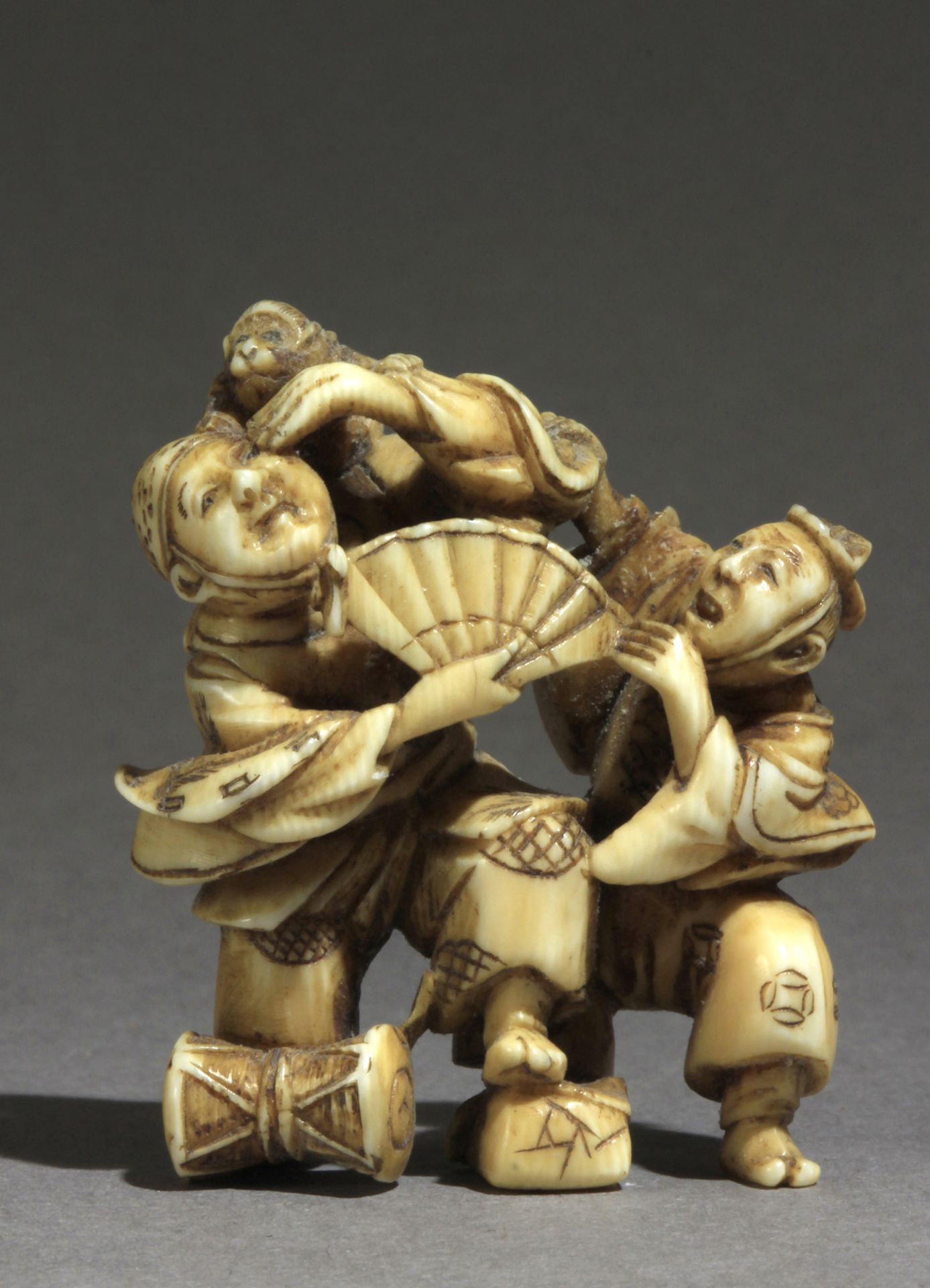 A mid 19th century Japanese netsuke from Edo-Meiji period