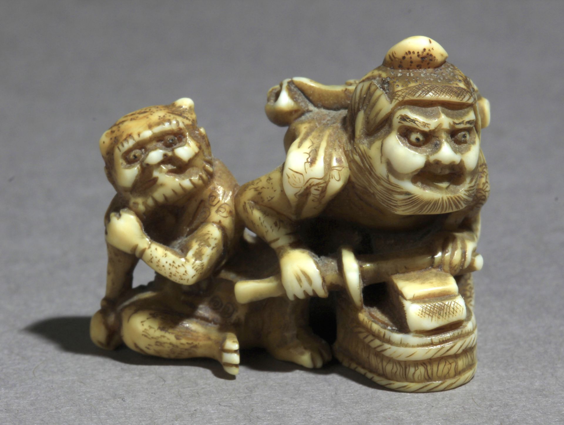 An early 20th century Japanese netsuke from Meiji period