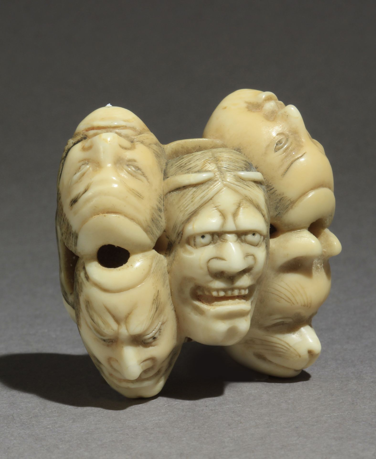 A Japanese netsuke circa 1900 from Meiji period