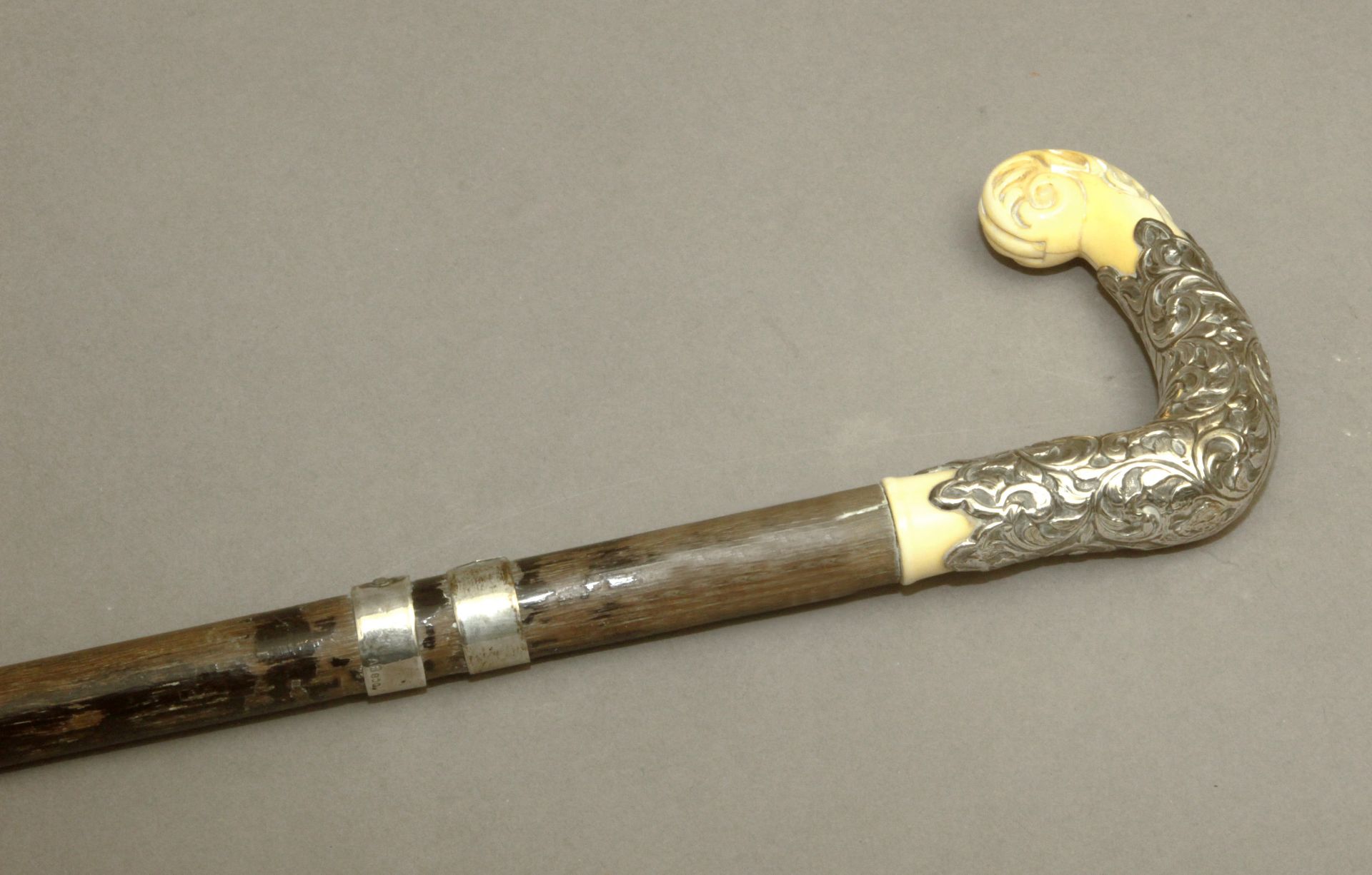 An ivory handled dress cane circa 1900 - Image 5 of 8