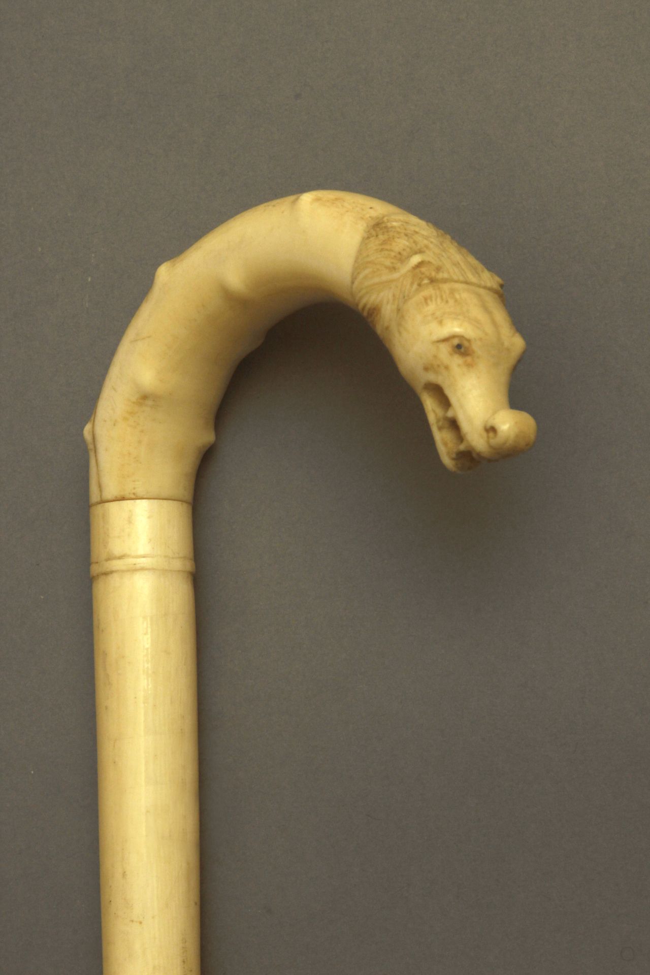 A first half of 20th century Oriental curved walking stick - Bild 7 aus 8