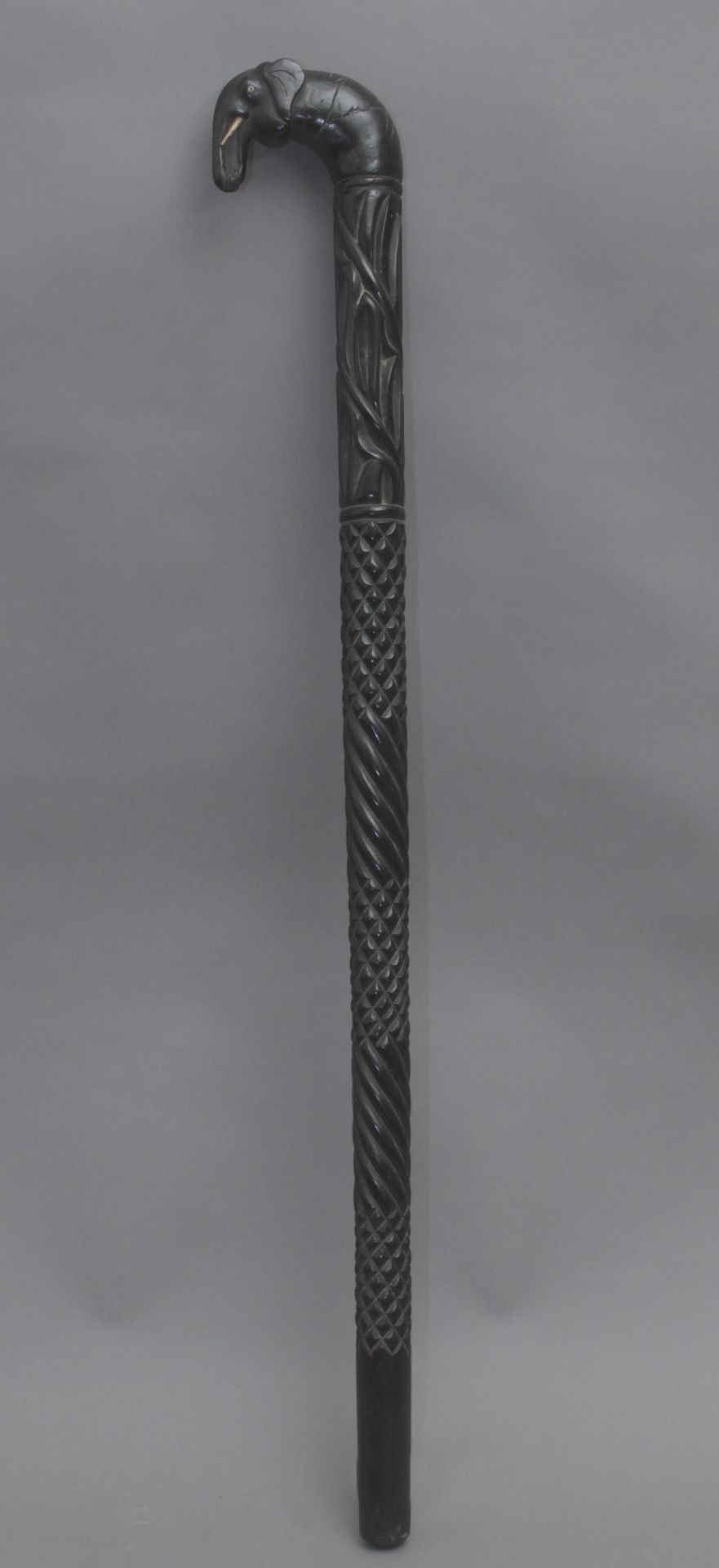 An Anglo-Indian walking cane, possibly from Ceylan, circa 1900 - Bild 9 aus 9