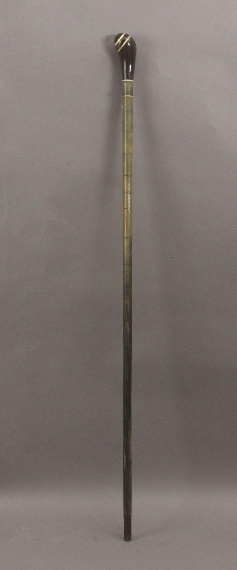 A 20th century knobstick handle walking stick - Image 3 of 3