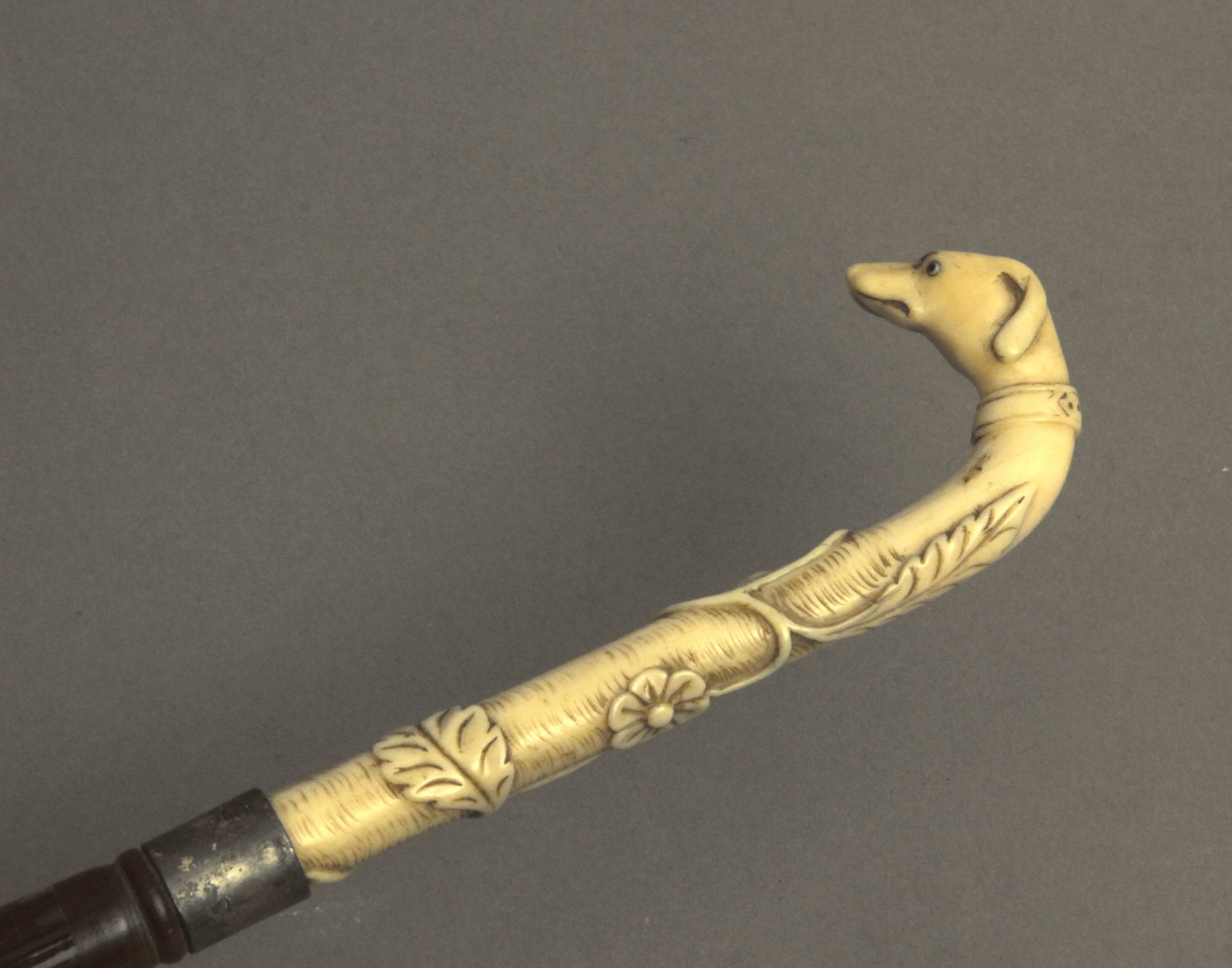 A 19th century probably English walking stick - Image 5 of 11