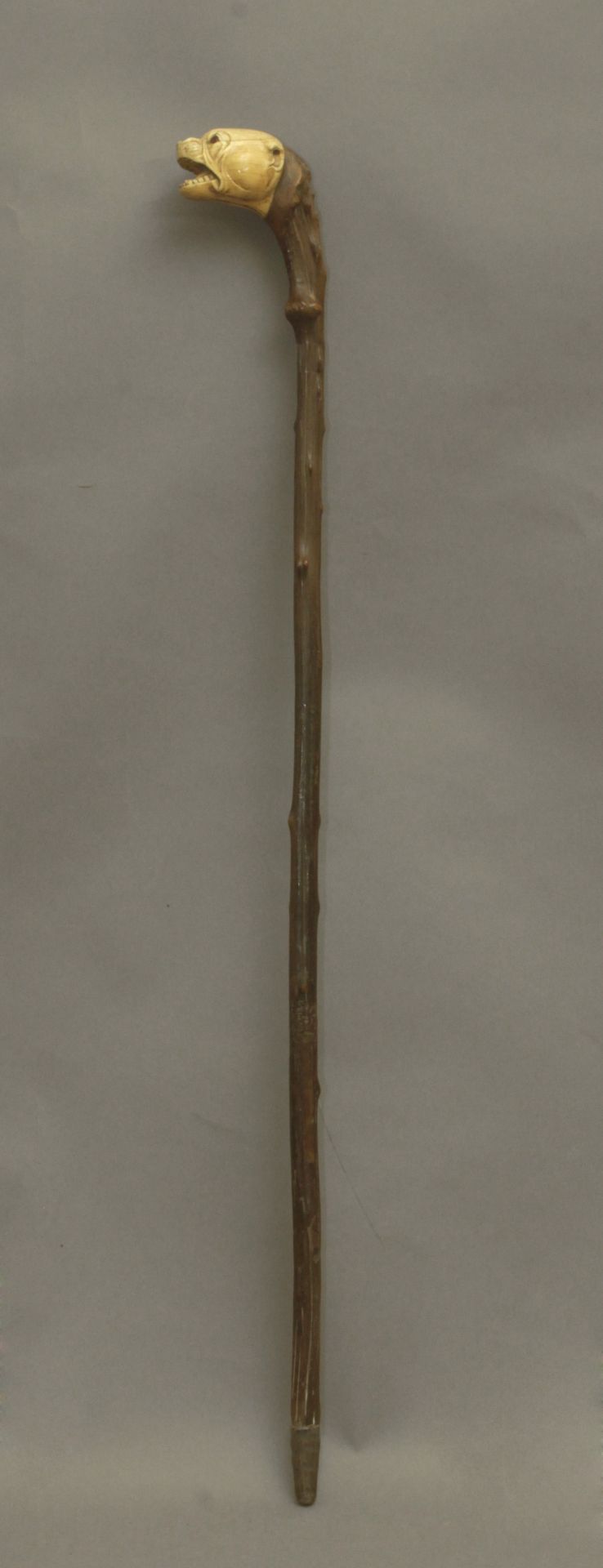 A 19th century possibly English walking stick - Image 3 of 8