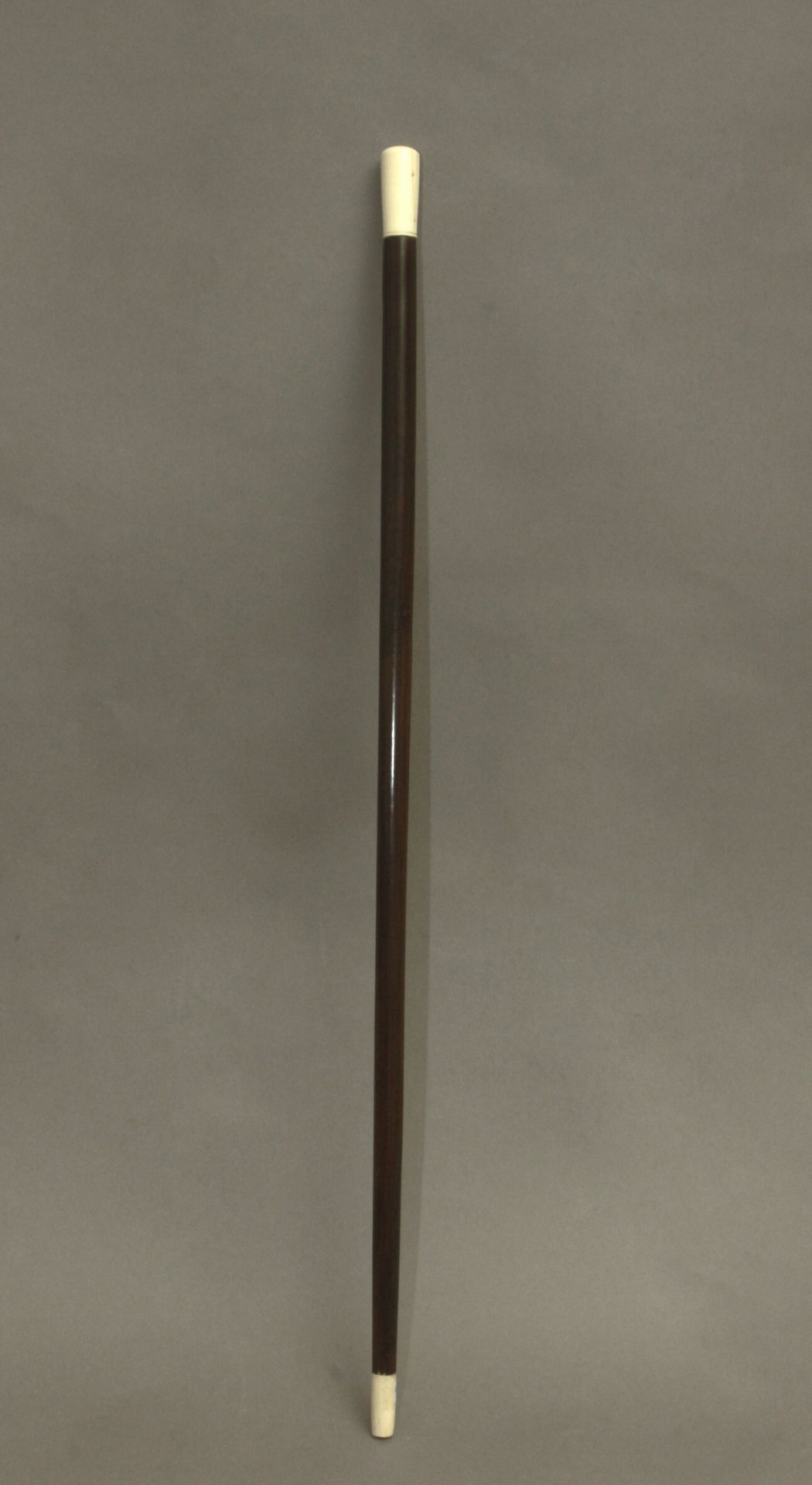 An ivory handled walking cane circa 1900 - Bild 2 aus 5