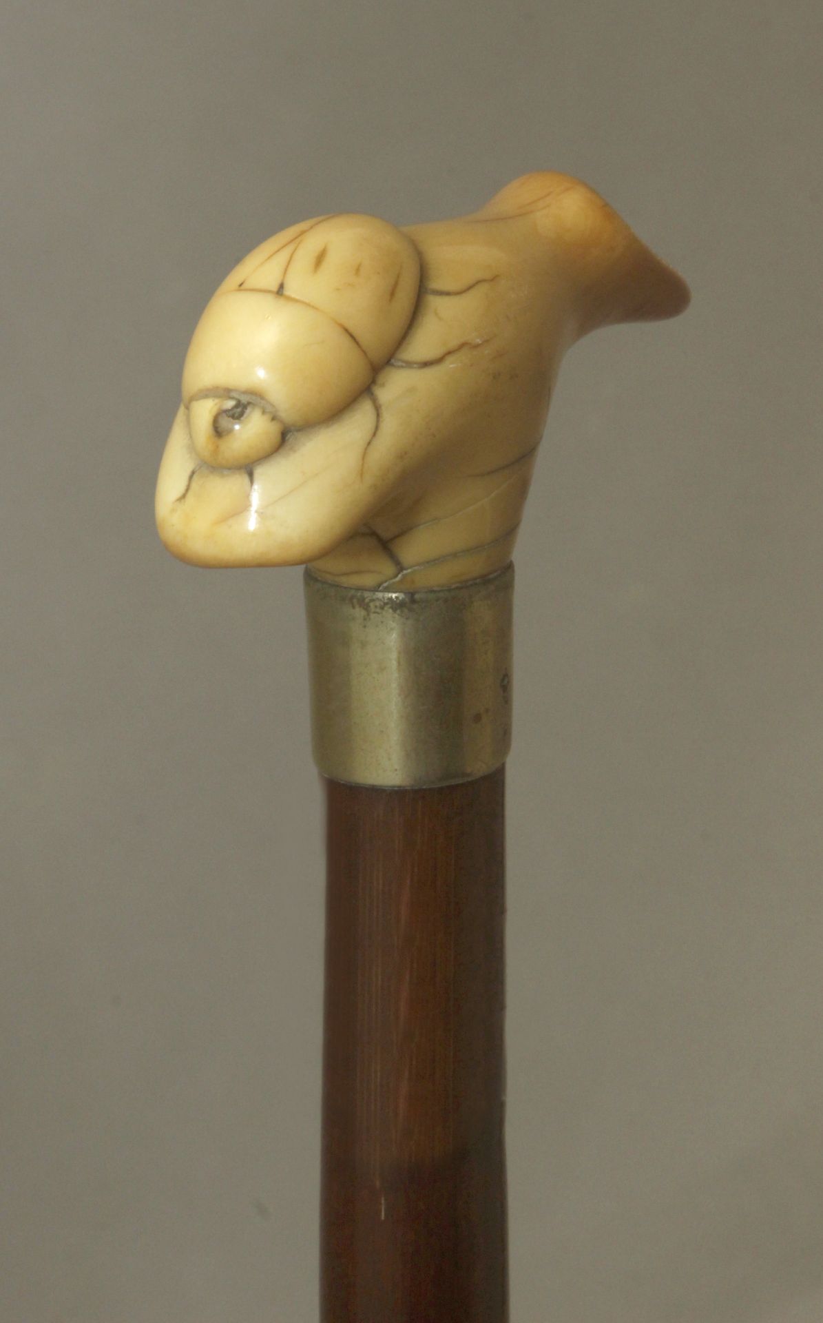 A 19th century probably Japanese walking stick - Bild 8 aus 9