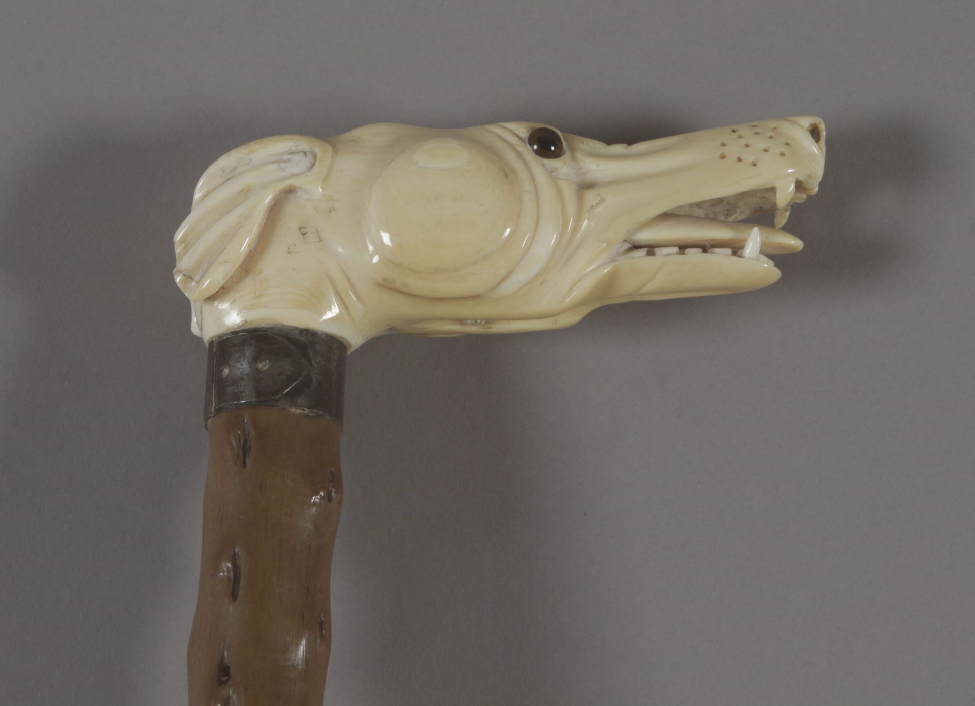 A 19th century walking stick, northern France. - Image 6 of 8