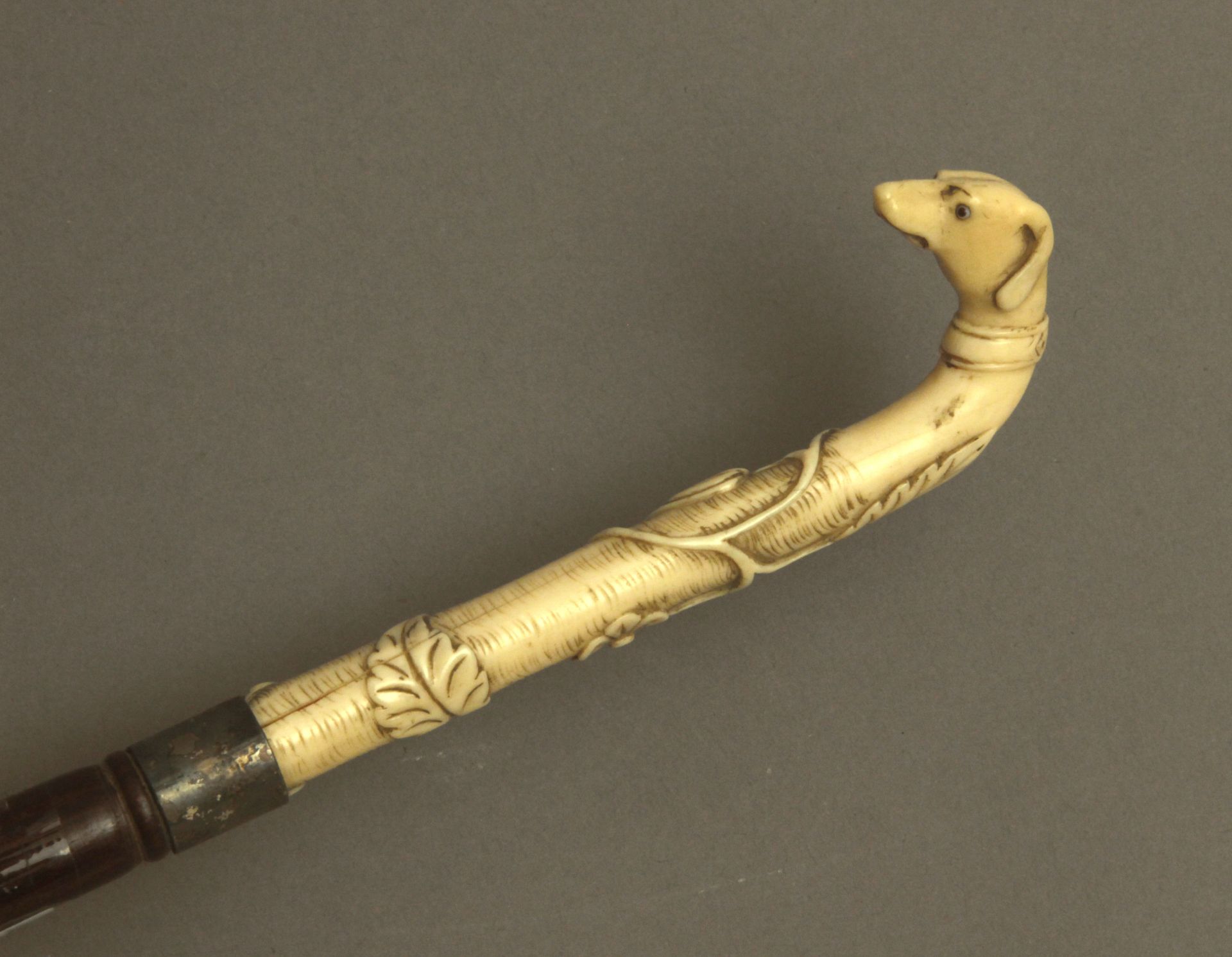 A 19th century probably English walking stick