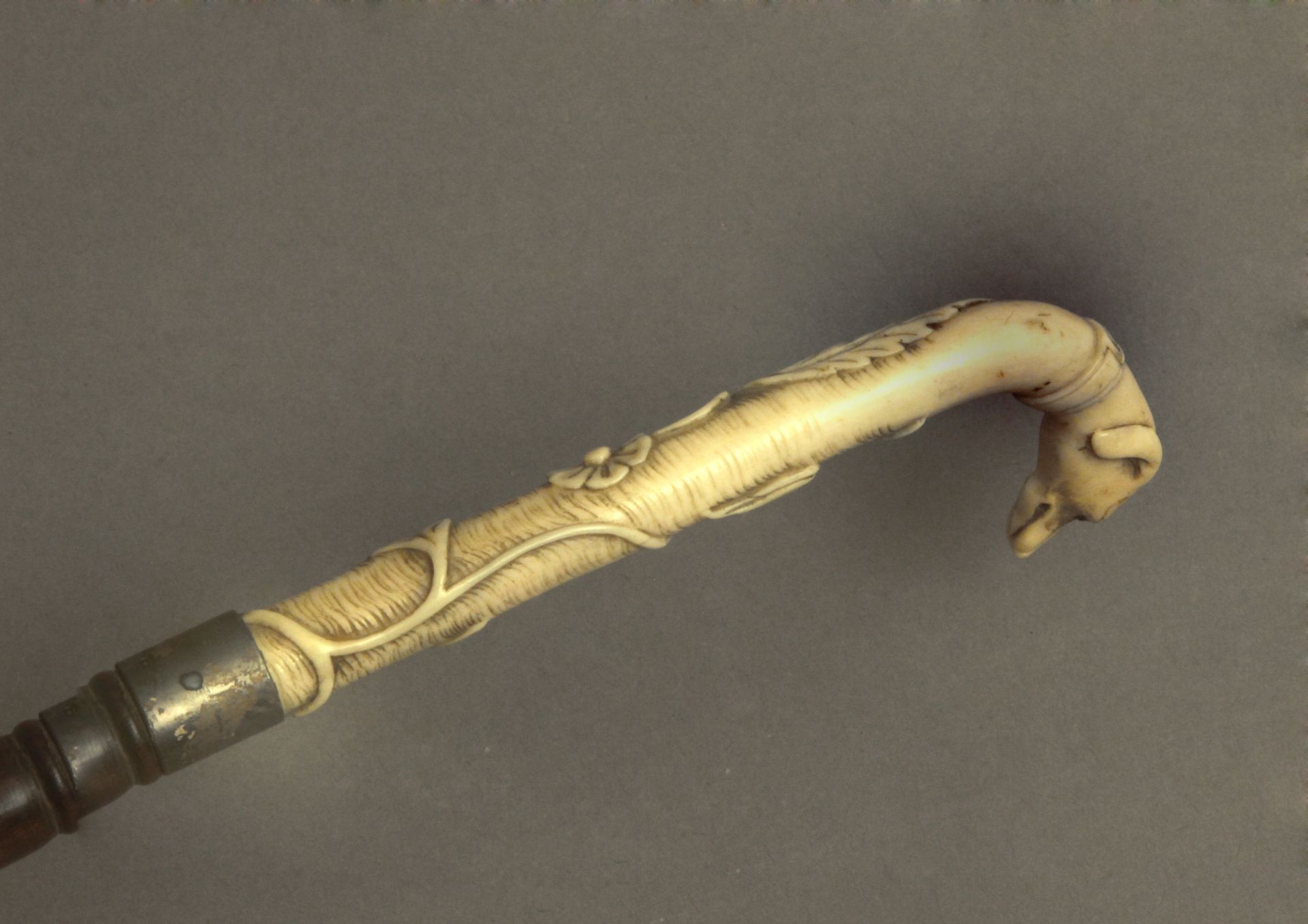 A 19th century probably English walking stick - Bild 4 aus 11