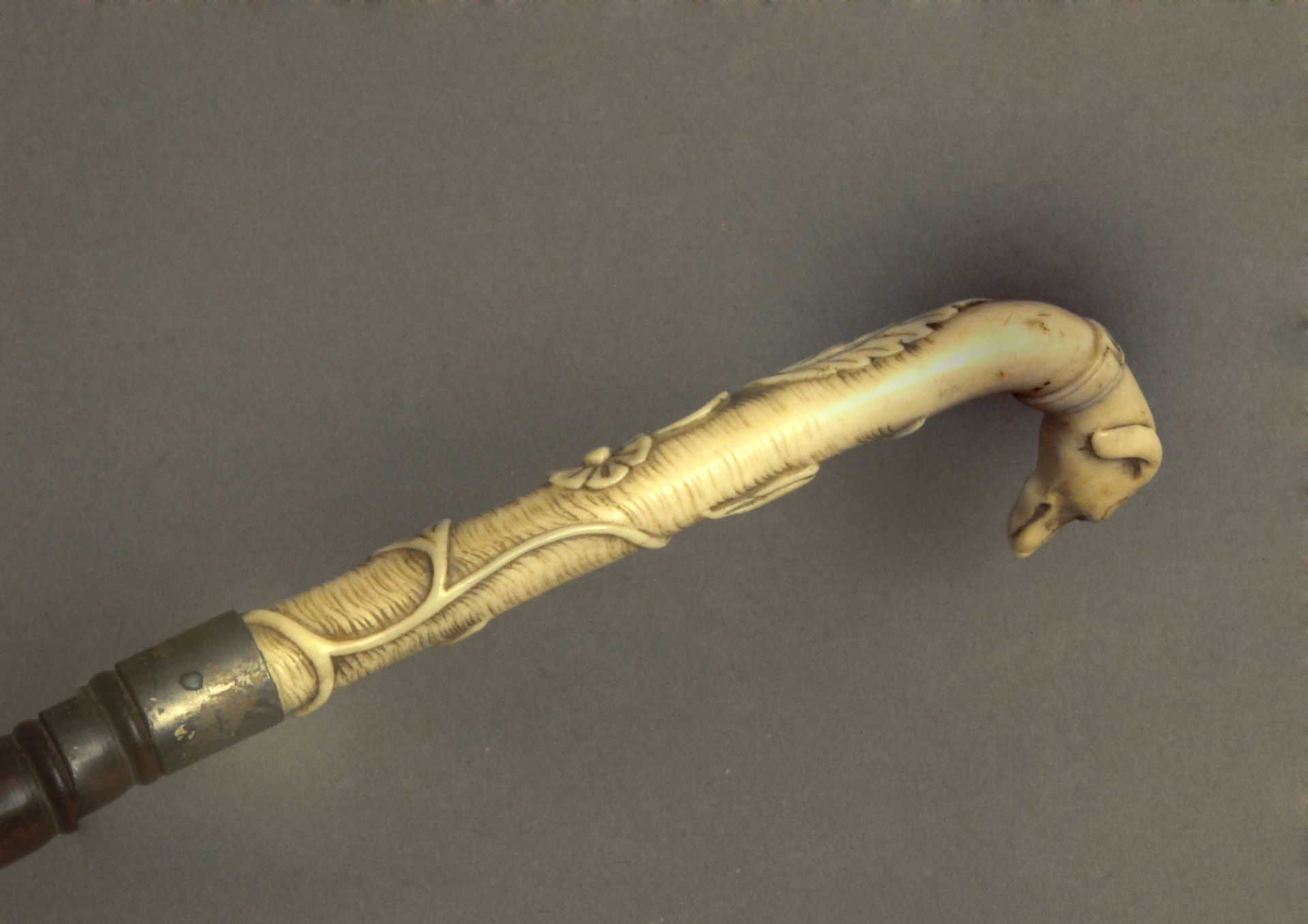 A 19th century probably English walking stick - Image 4 of 11