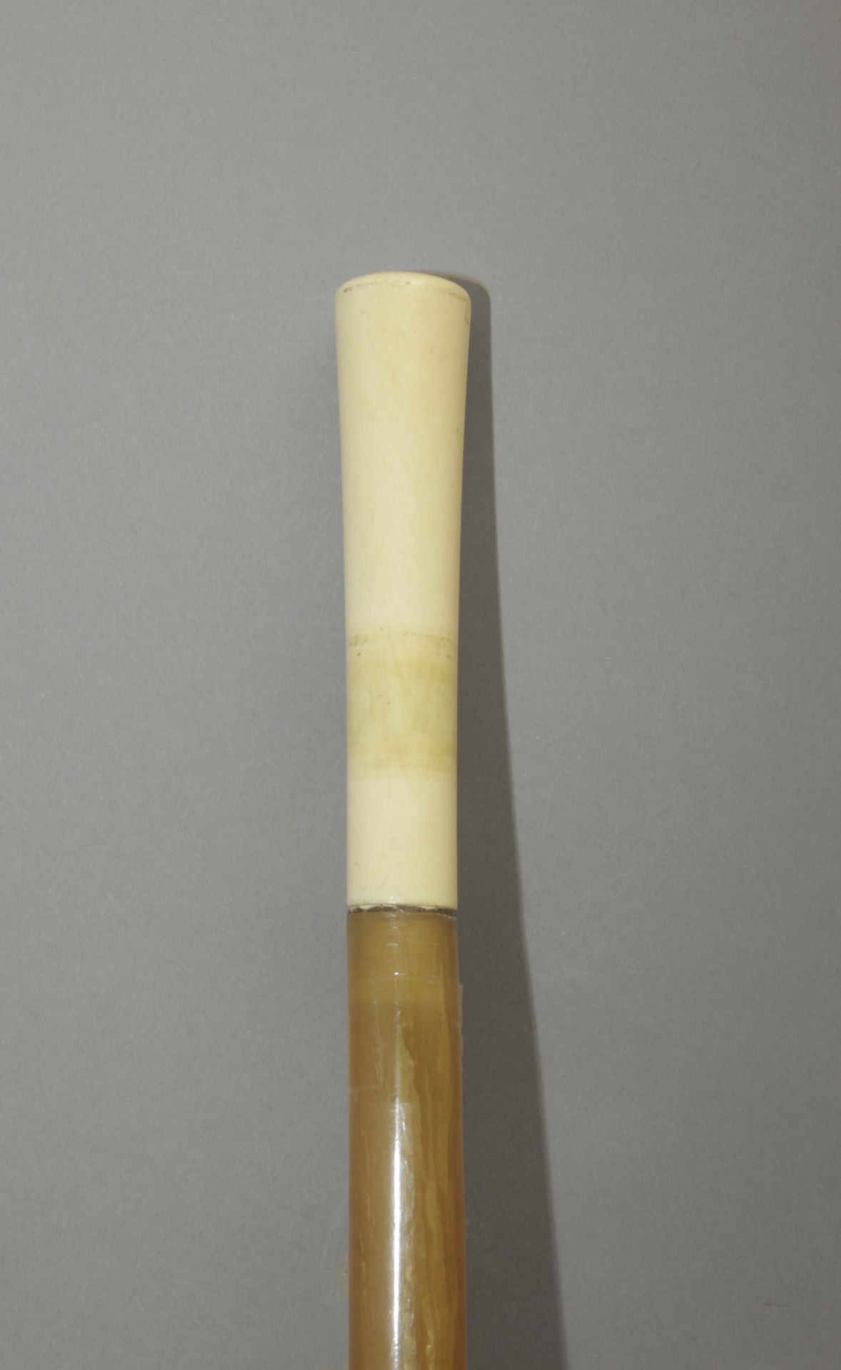 An ivory handled walking stick circa 1900 - Bild 4 aus 5