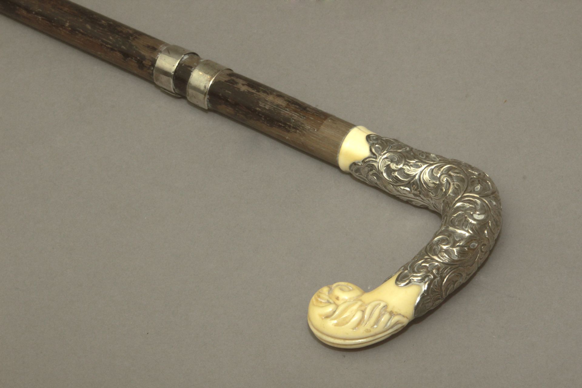 An ivory handled dress cane circa 1900 - Image 7 of 8