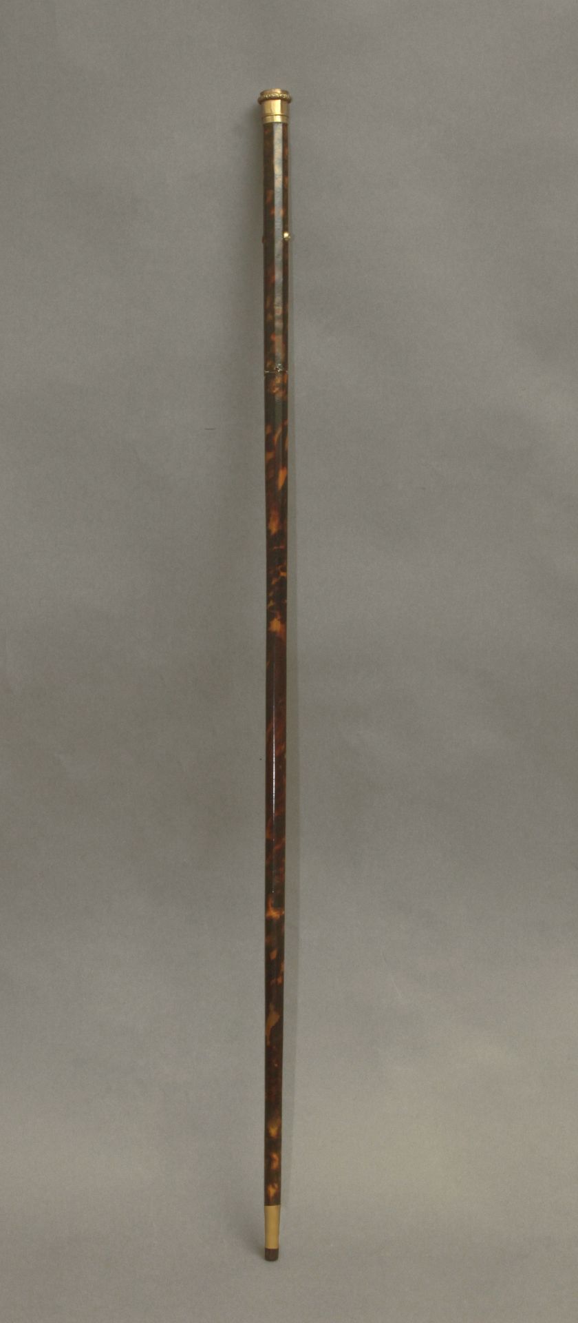 A first third of 20th century gold handled dress cane - Bild 2 aus 6