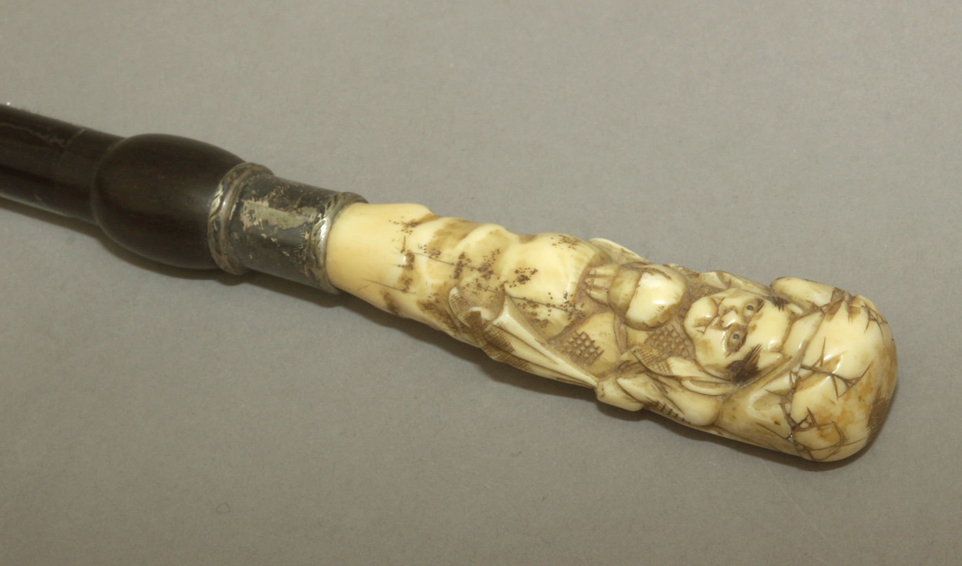 A 19th century Japanese walking stick