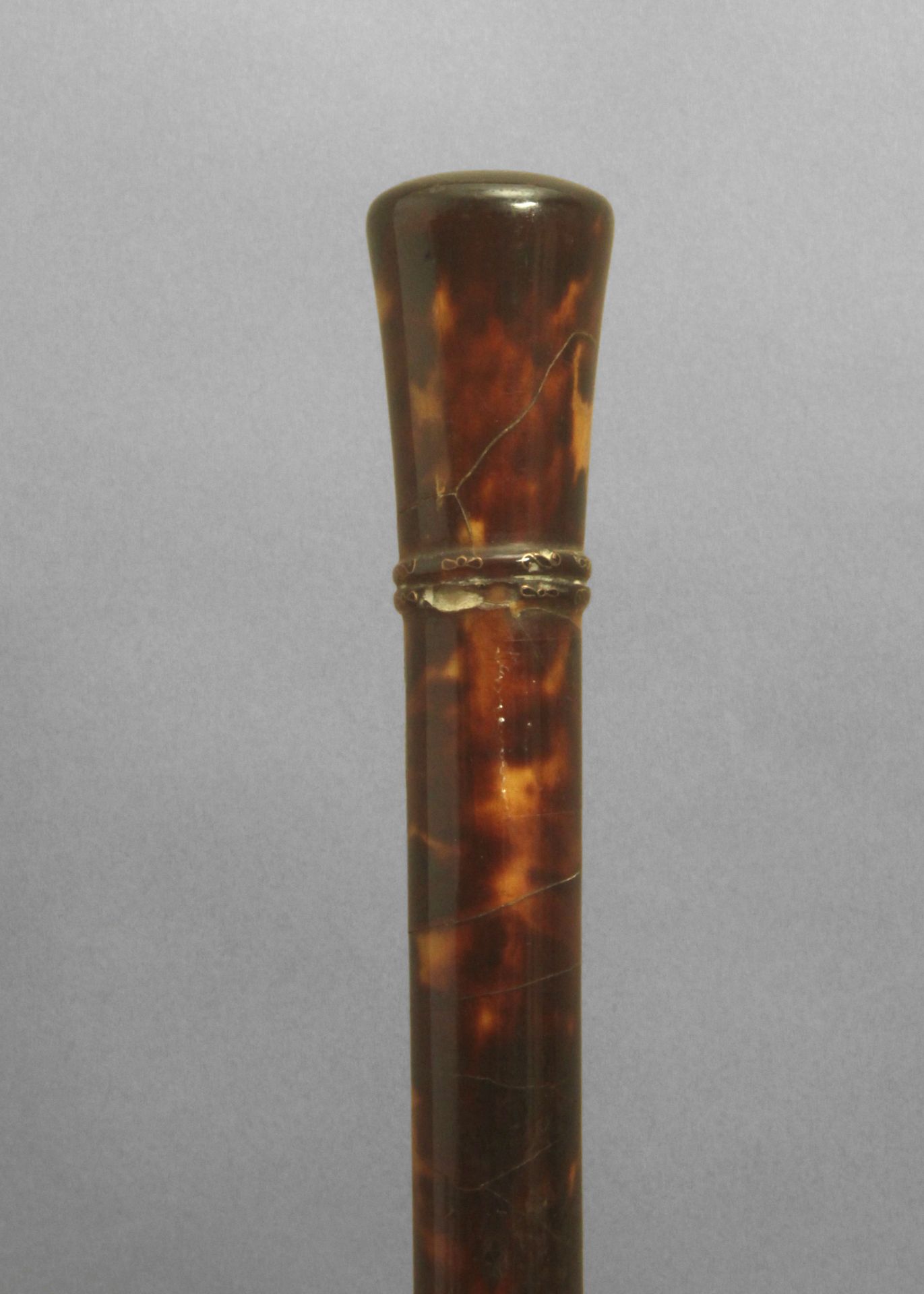 A tortoiseshell dress cane circa 1900 - Bild 2 aus 5