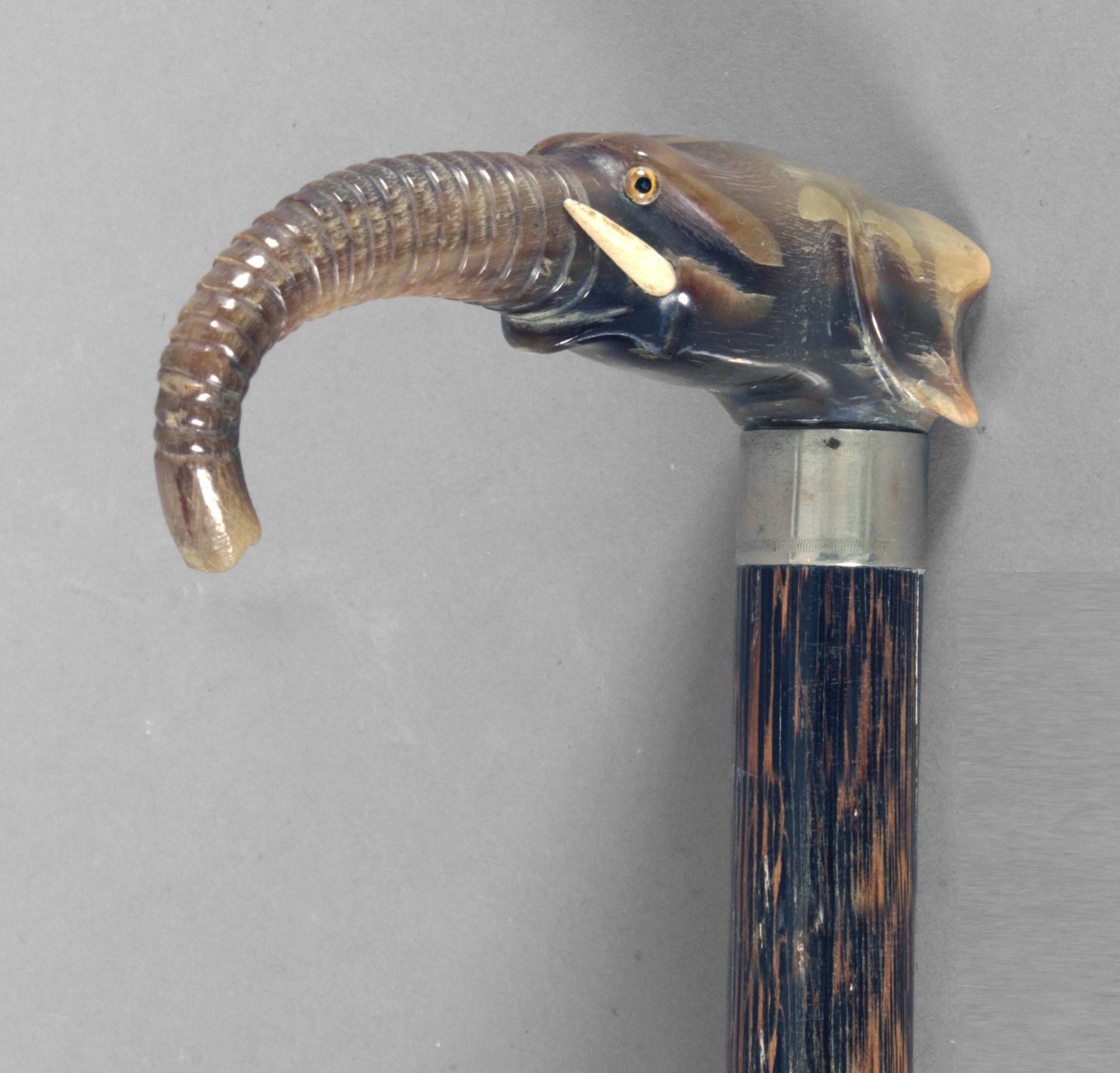 A Chinese walking stick circa 1900