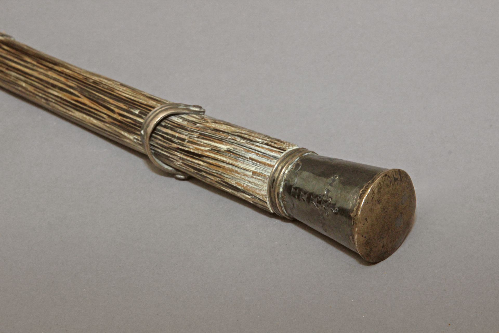 A 19th century walking stick