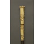 A 19th century walking stick