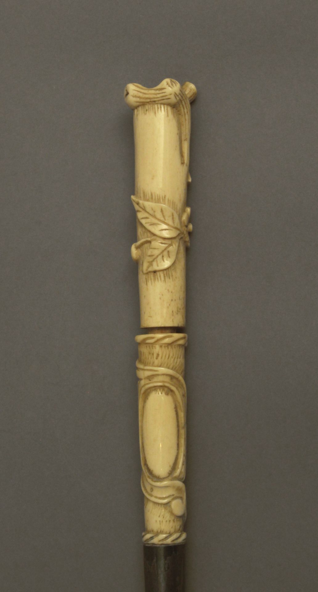 A 19th century walking stick