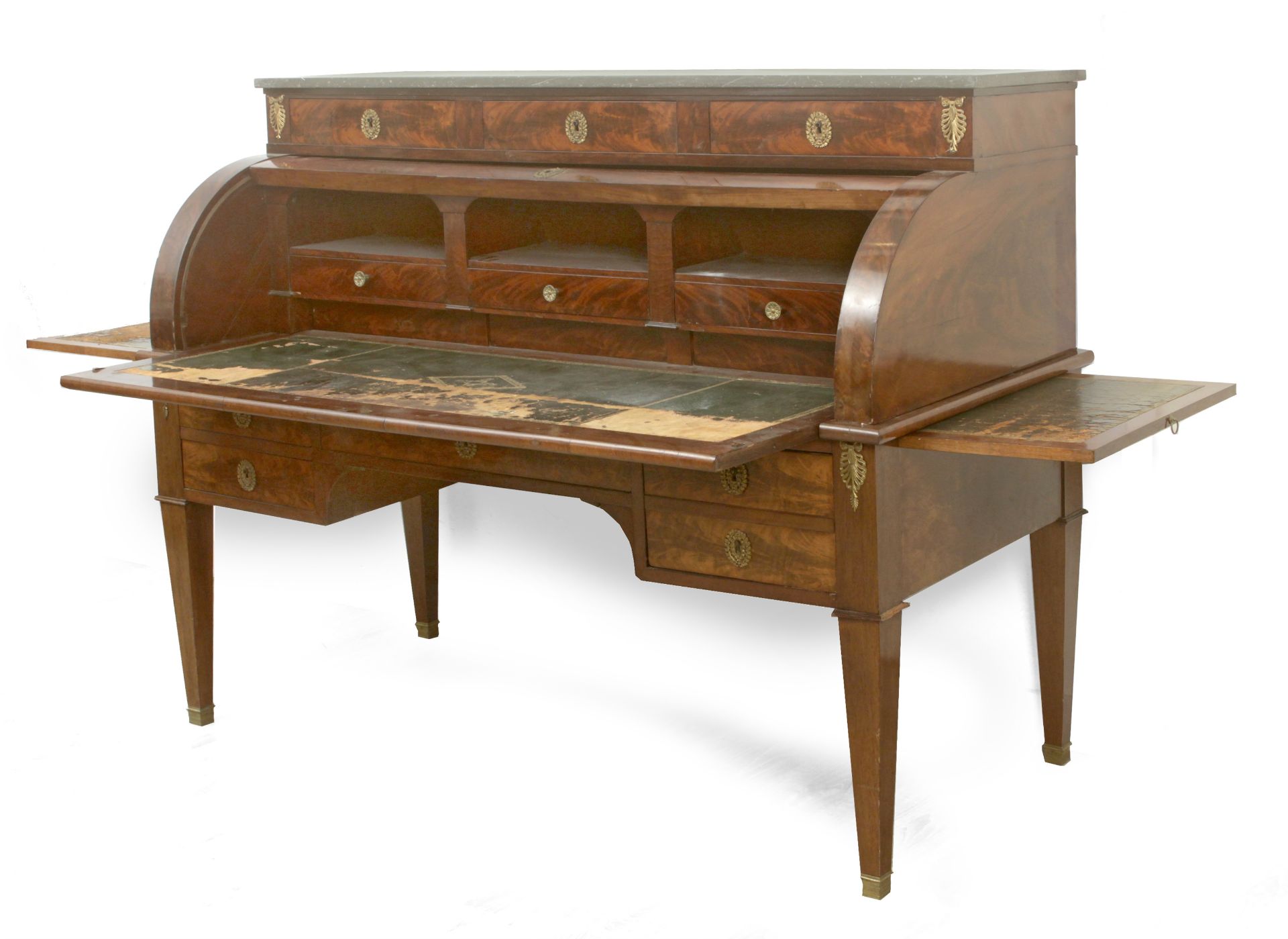 A French mahogany bureau from the First Empire (1804-1815)