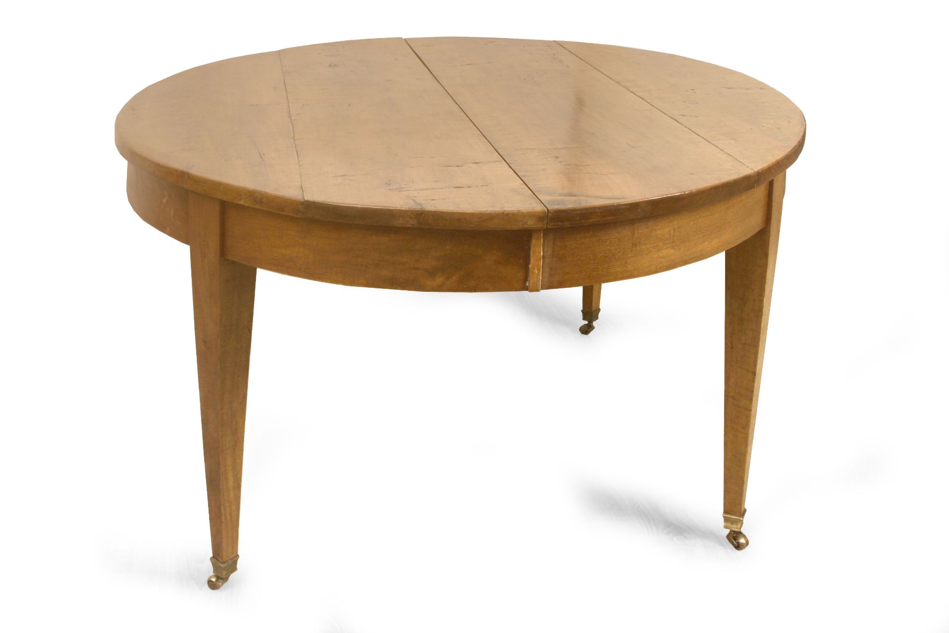 An early 19th century French walnut dining table - Bild 2 aus 3